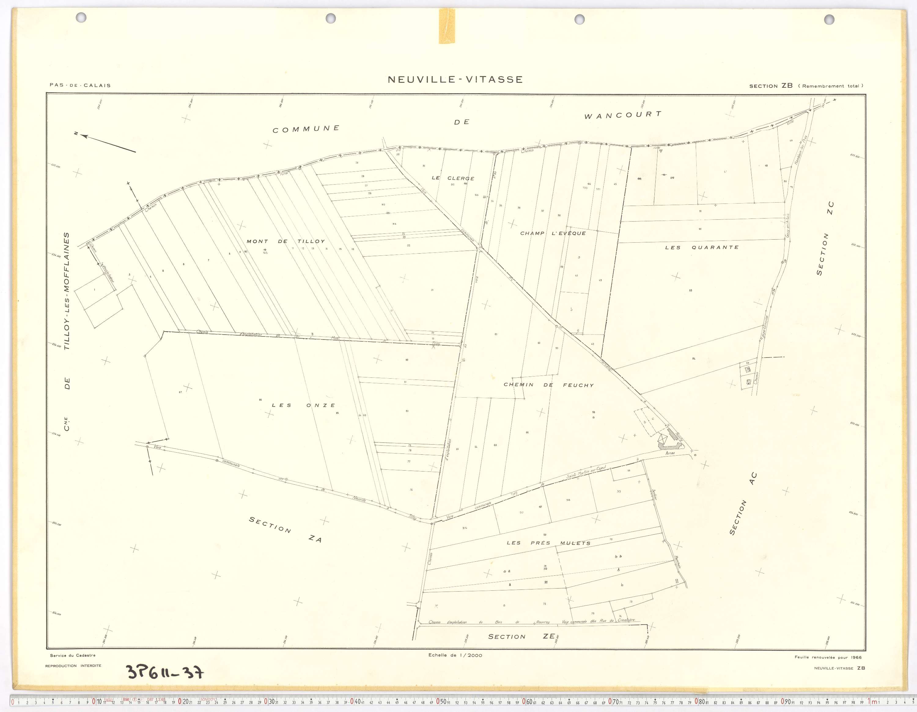 Neuville-Vitasse - Section ZB.