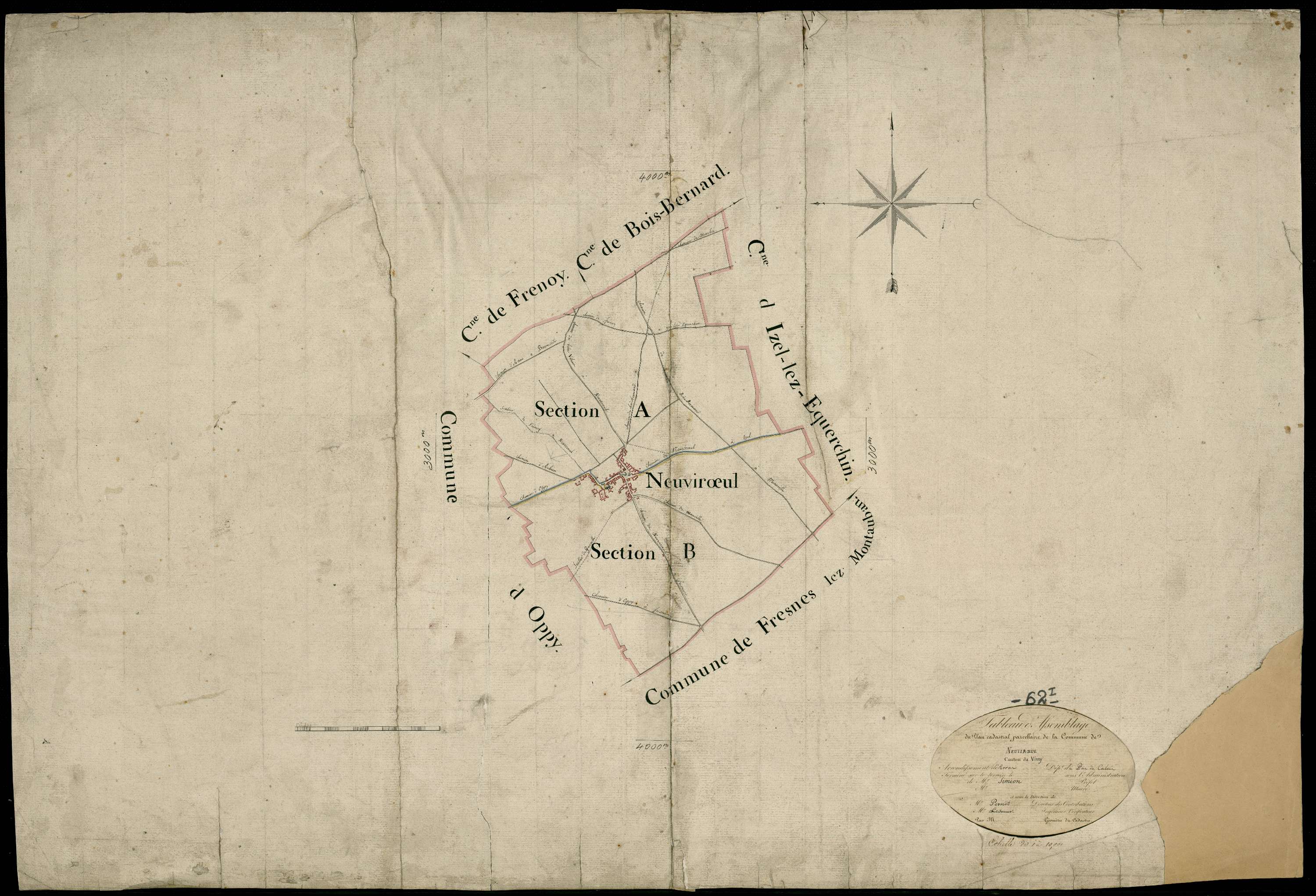 Neuvireuil - Tableau d'assemblage