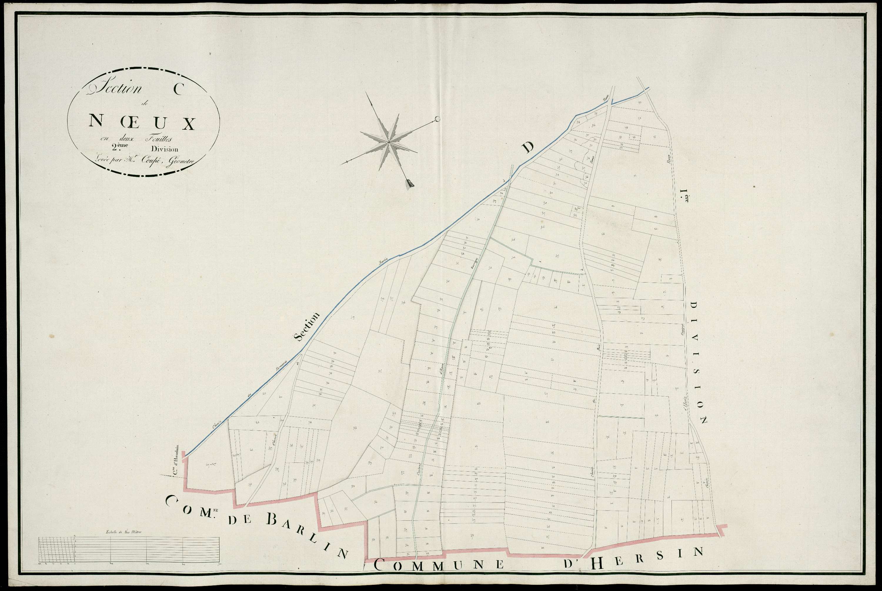 Nœux-les-Mines - Section C, 2e feuille