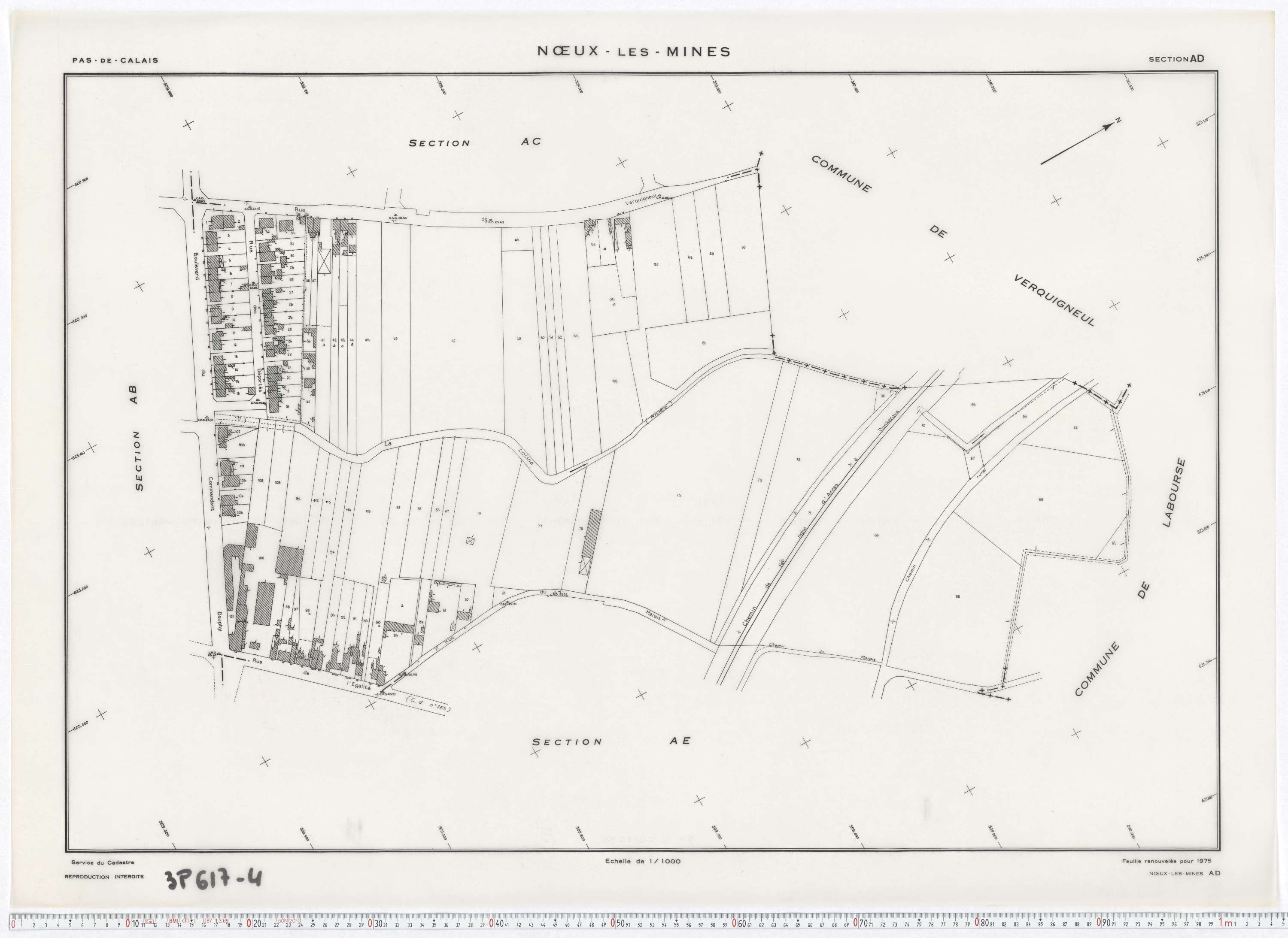 Nœux-les-Mines - Section AD.
