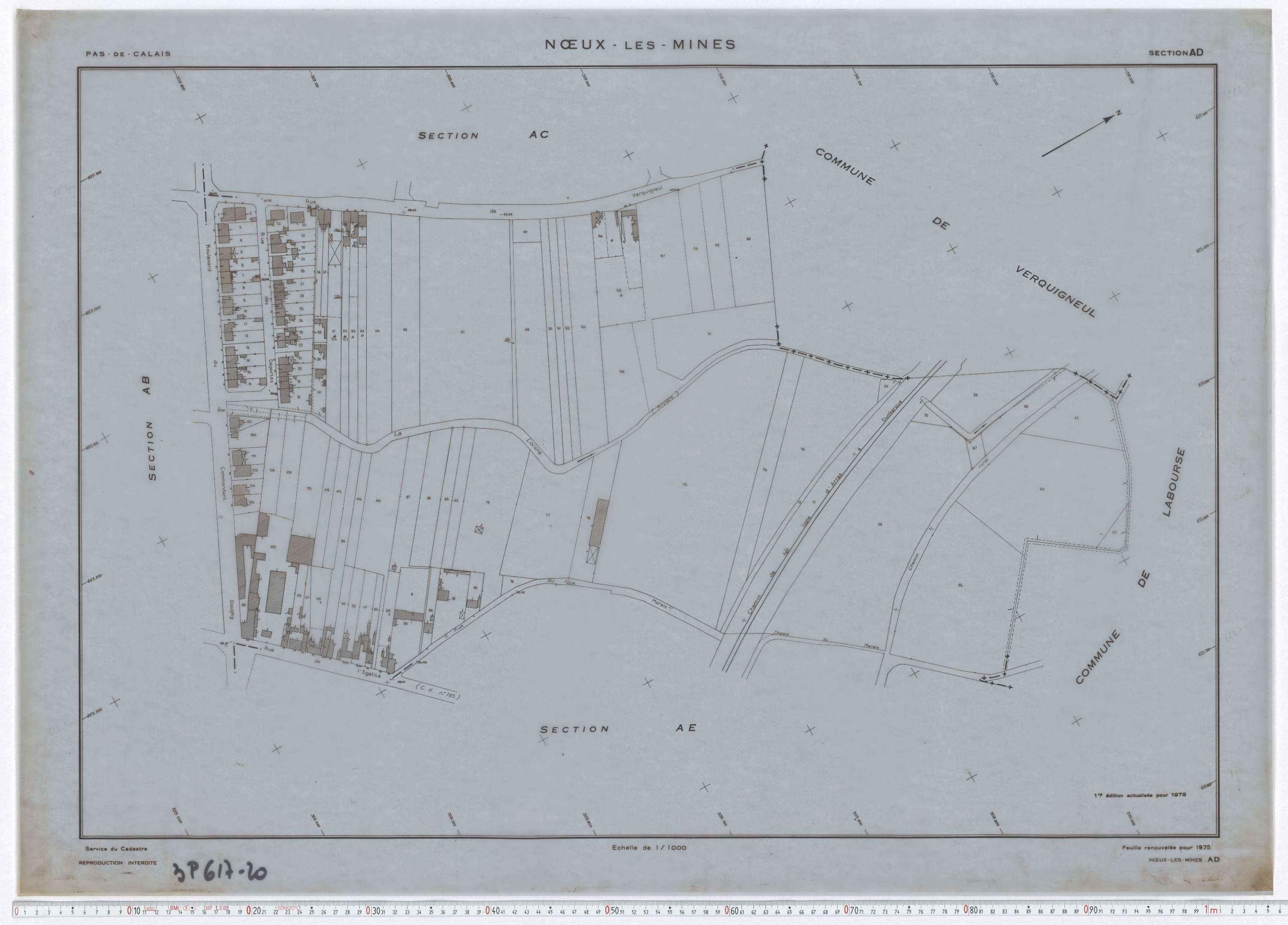 Nœux-les-Mines - Section AD.