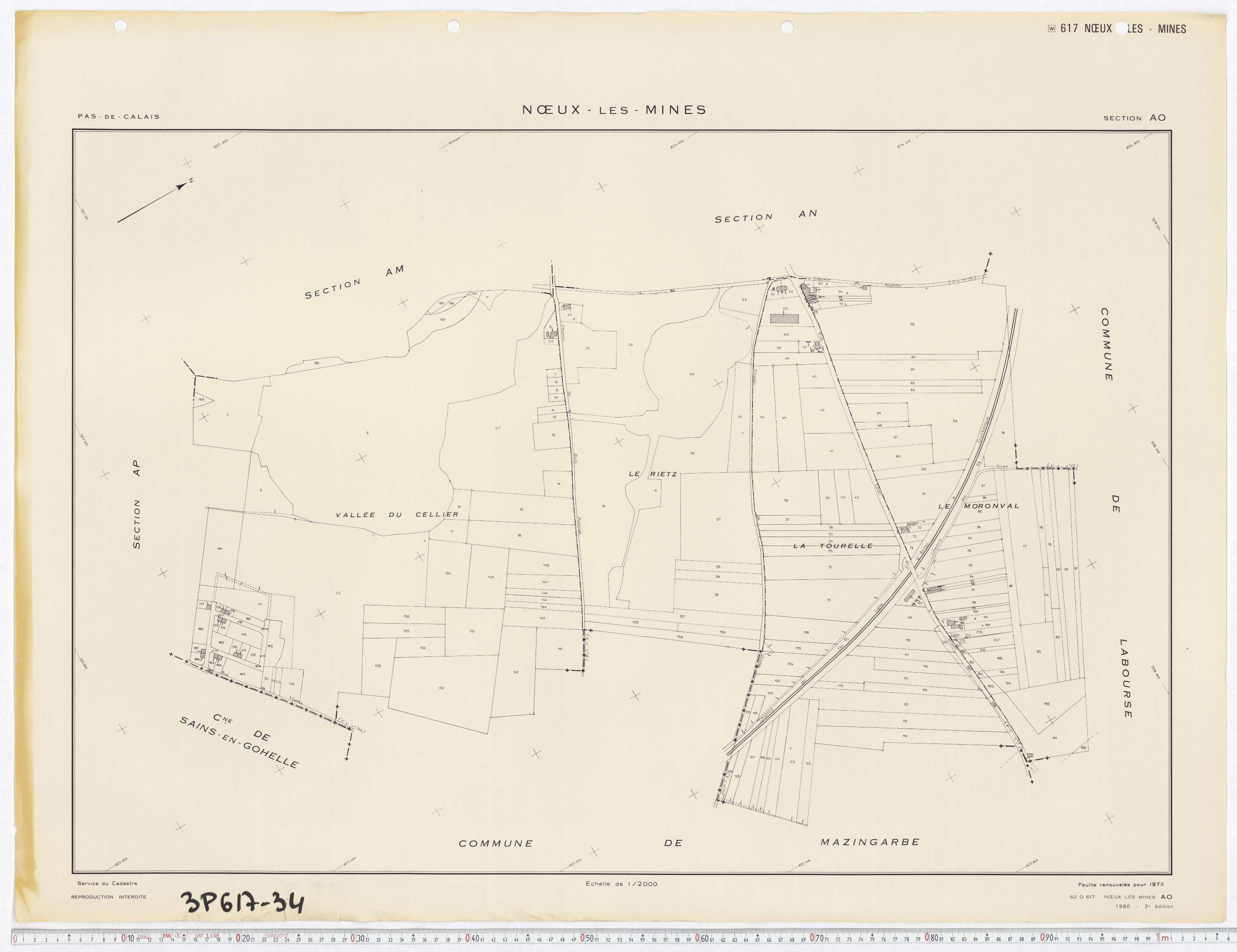 Nœux-les-Mines - Section AO .