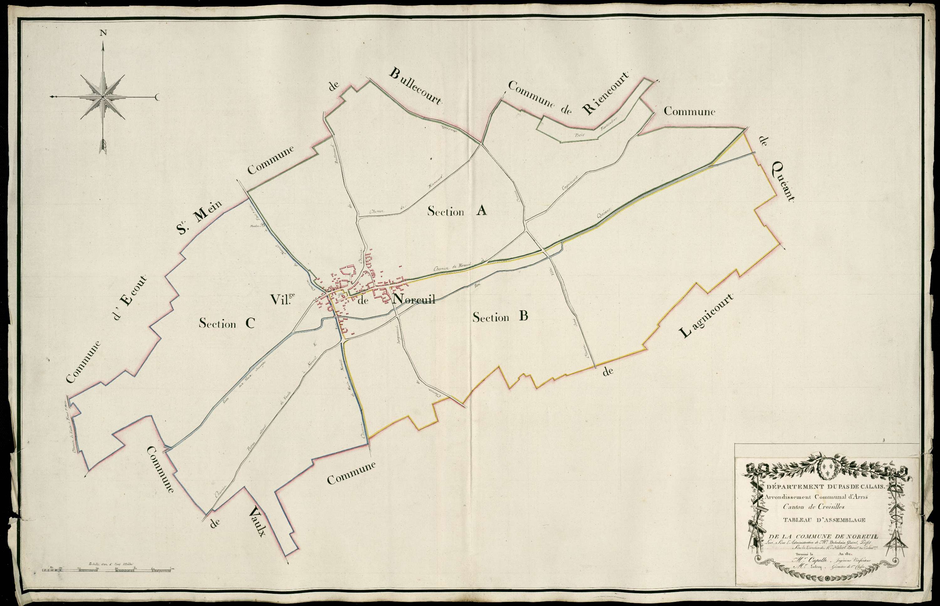 Noreuil - Tableau d'assemblage