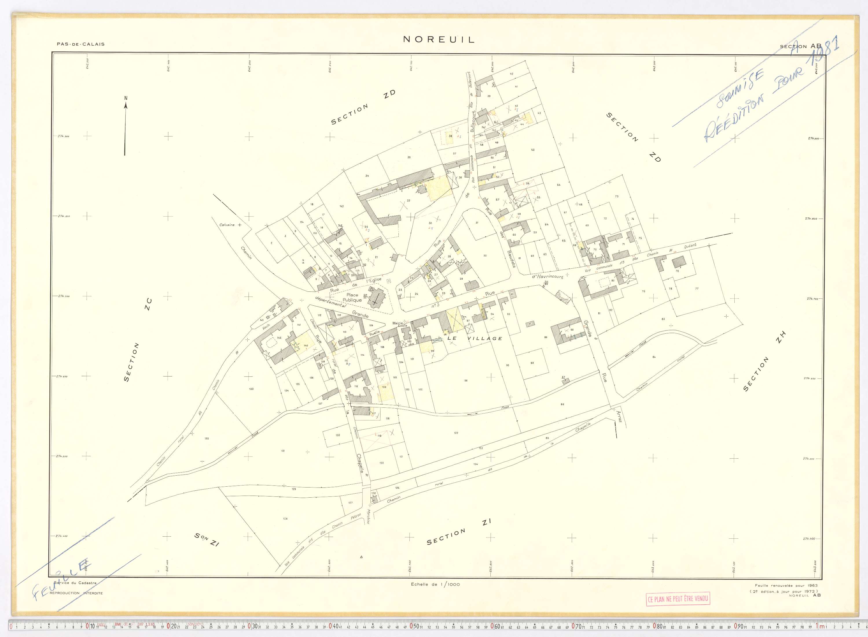 Noreuil - Section AB.