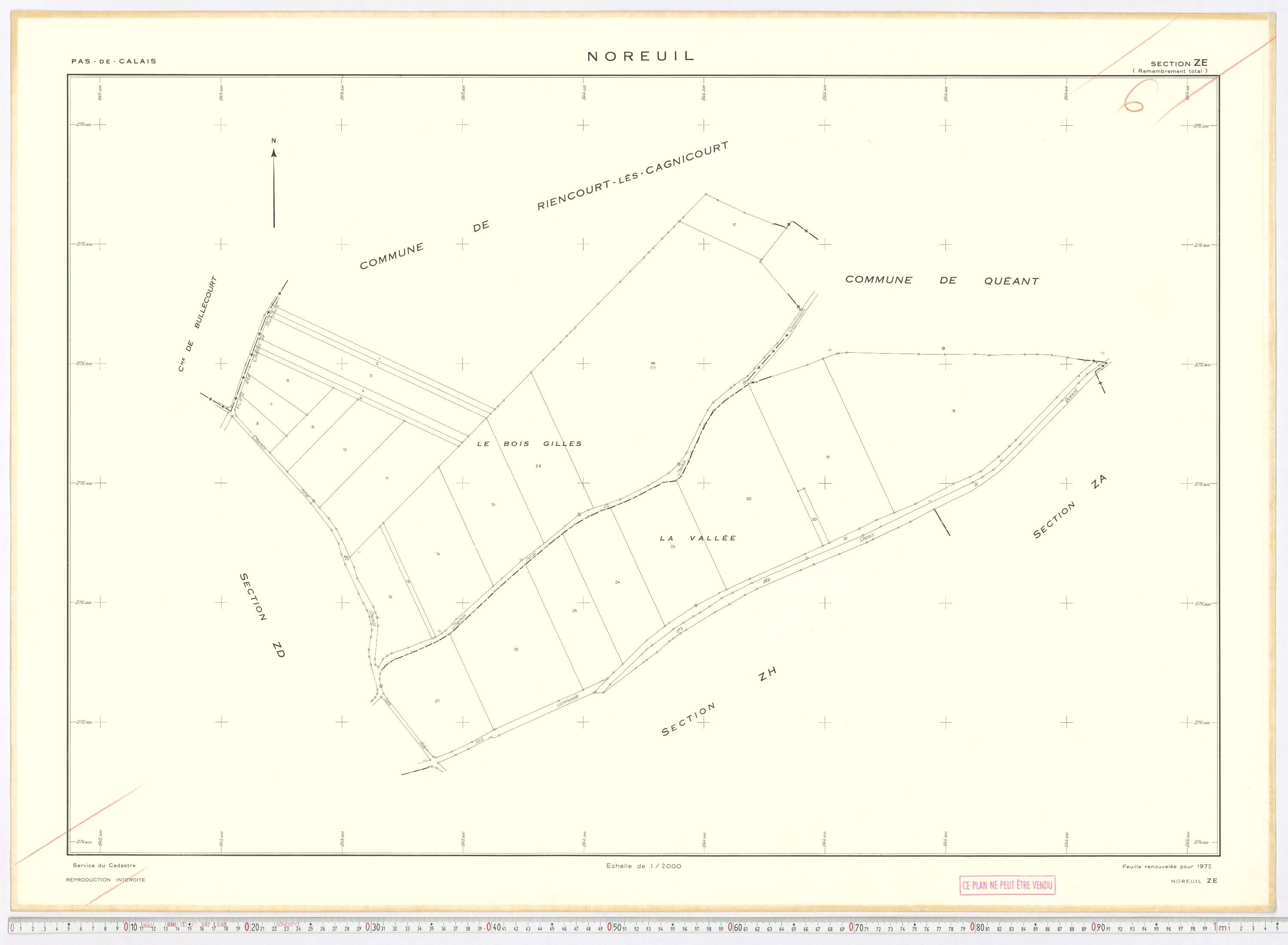 Noreuil - Section ZE.