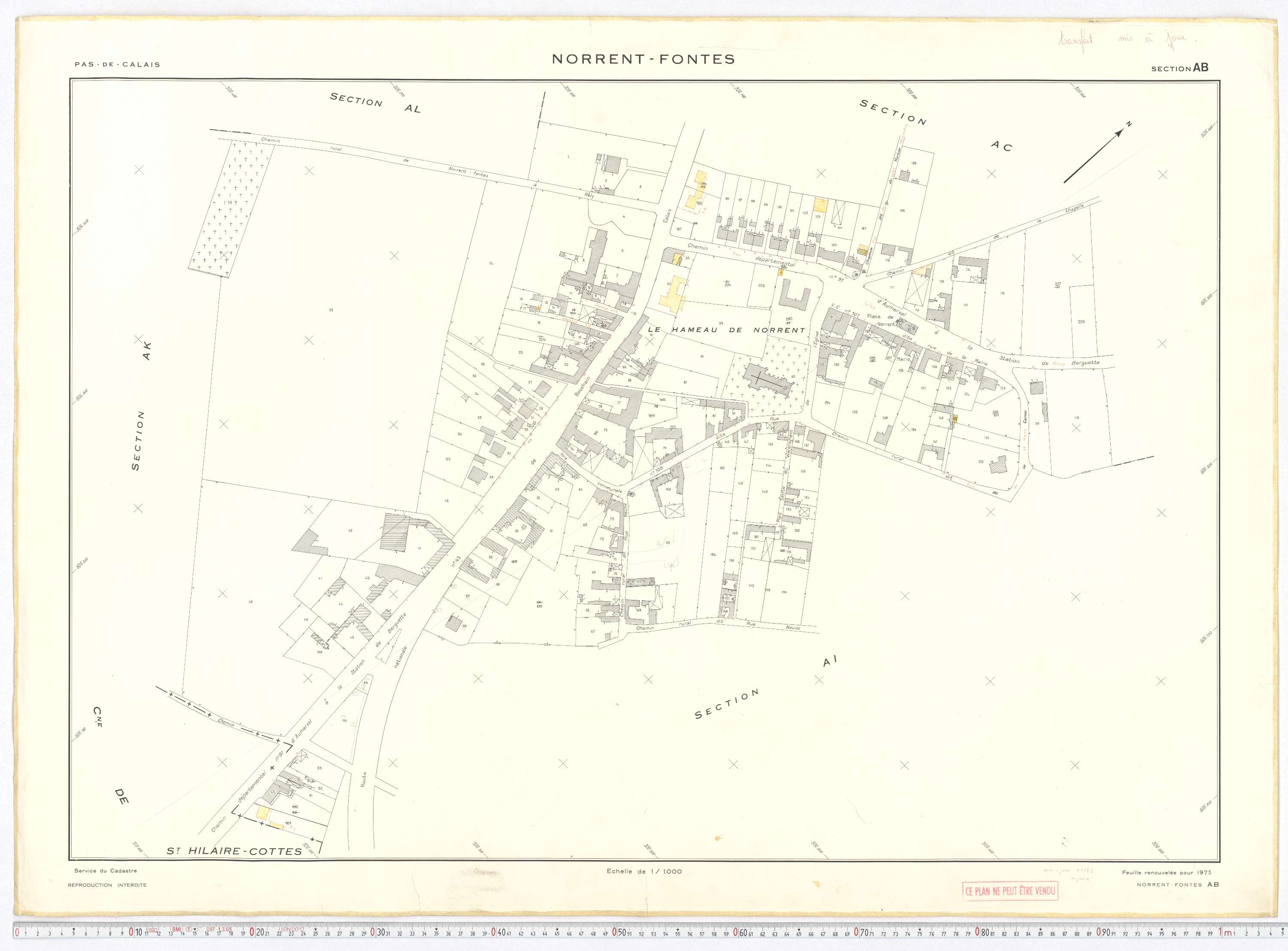 Norrent-Fontes - Section AB.