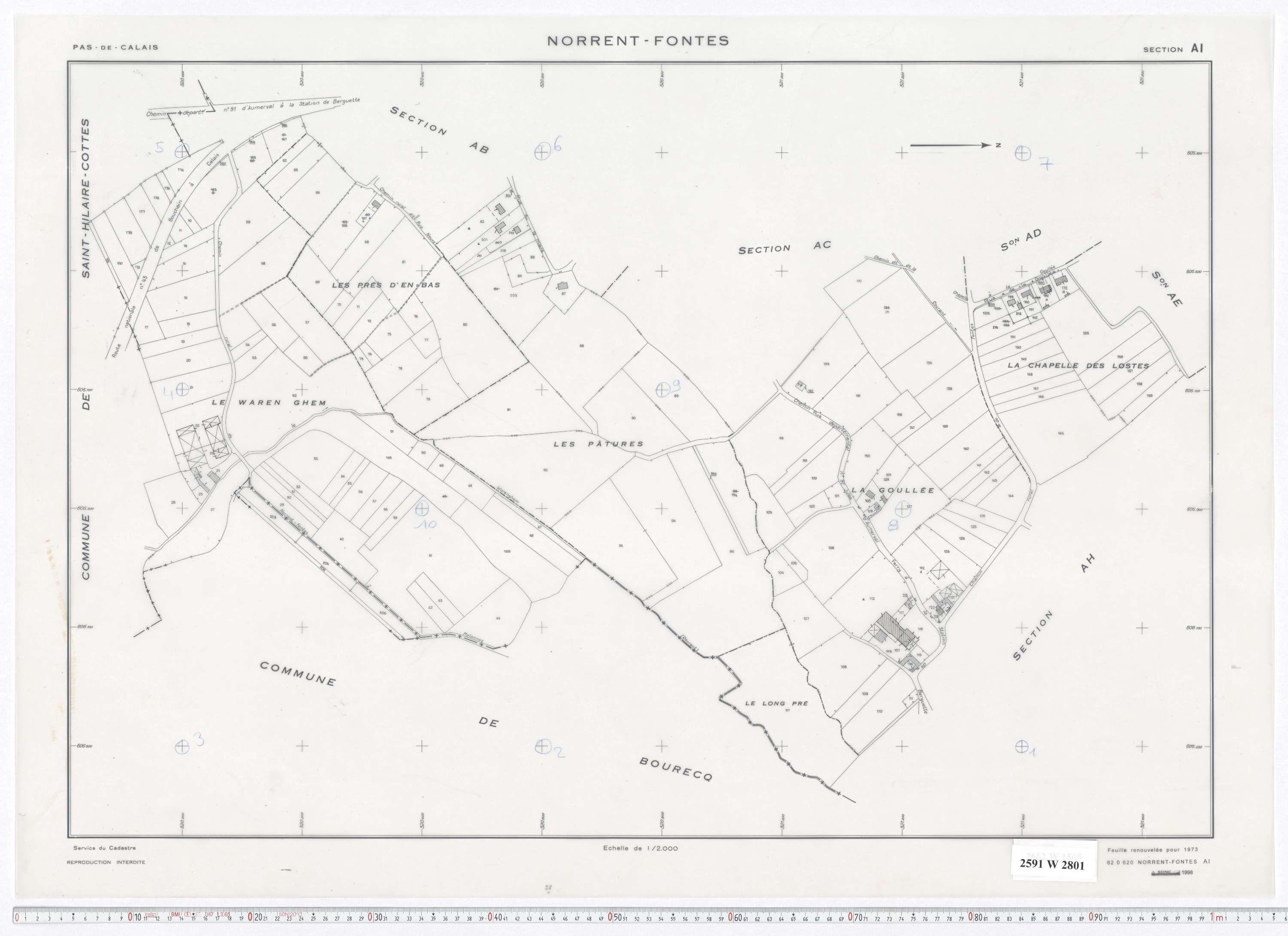 Norrent-Fontes - Section AI.