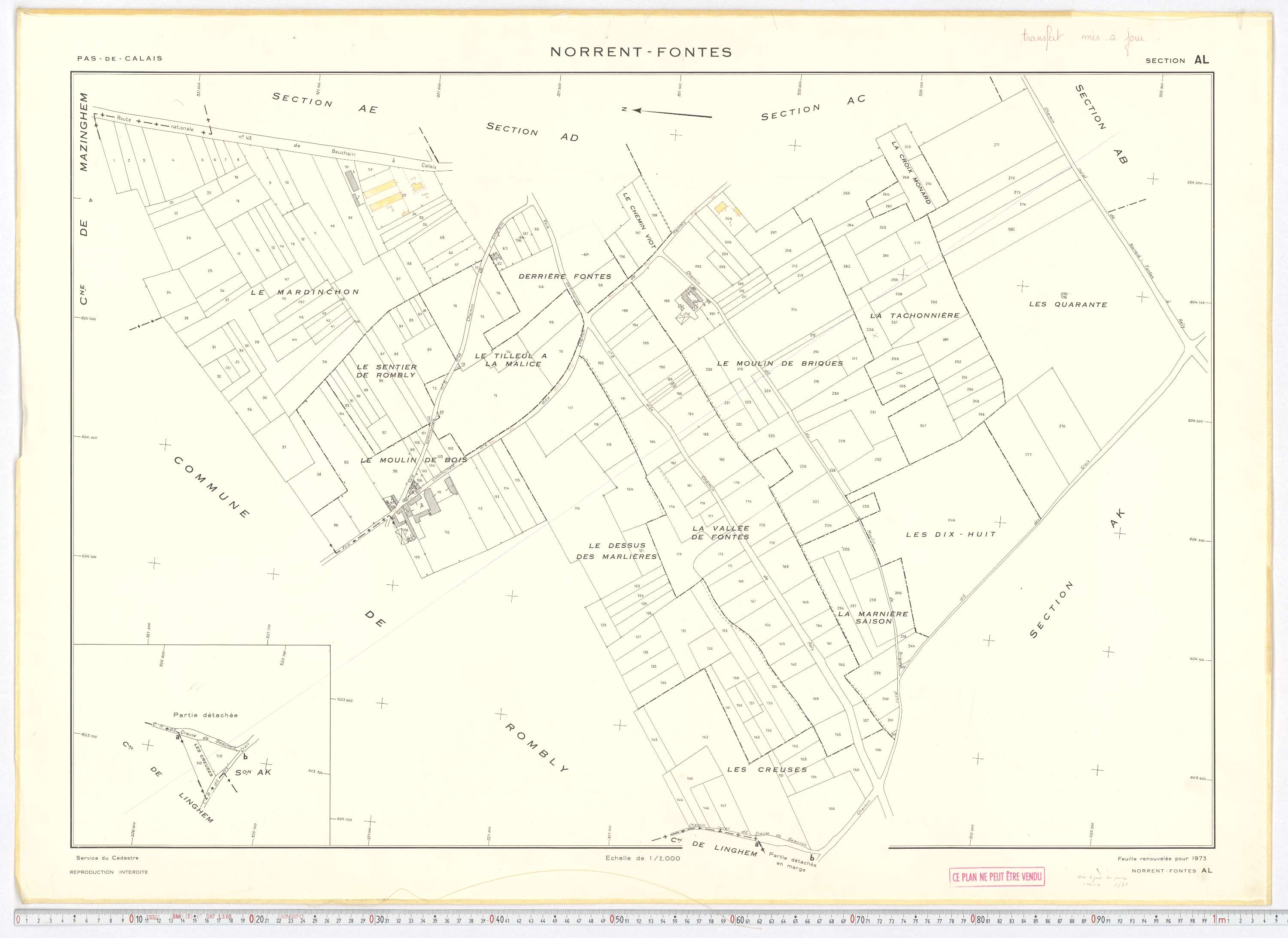 Norrent-Fontes - Section AL.