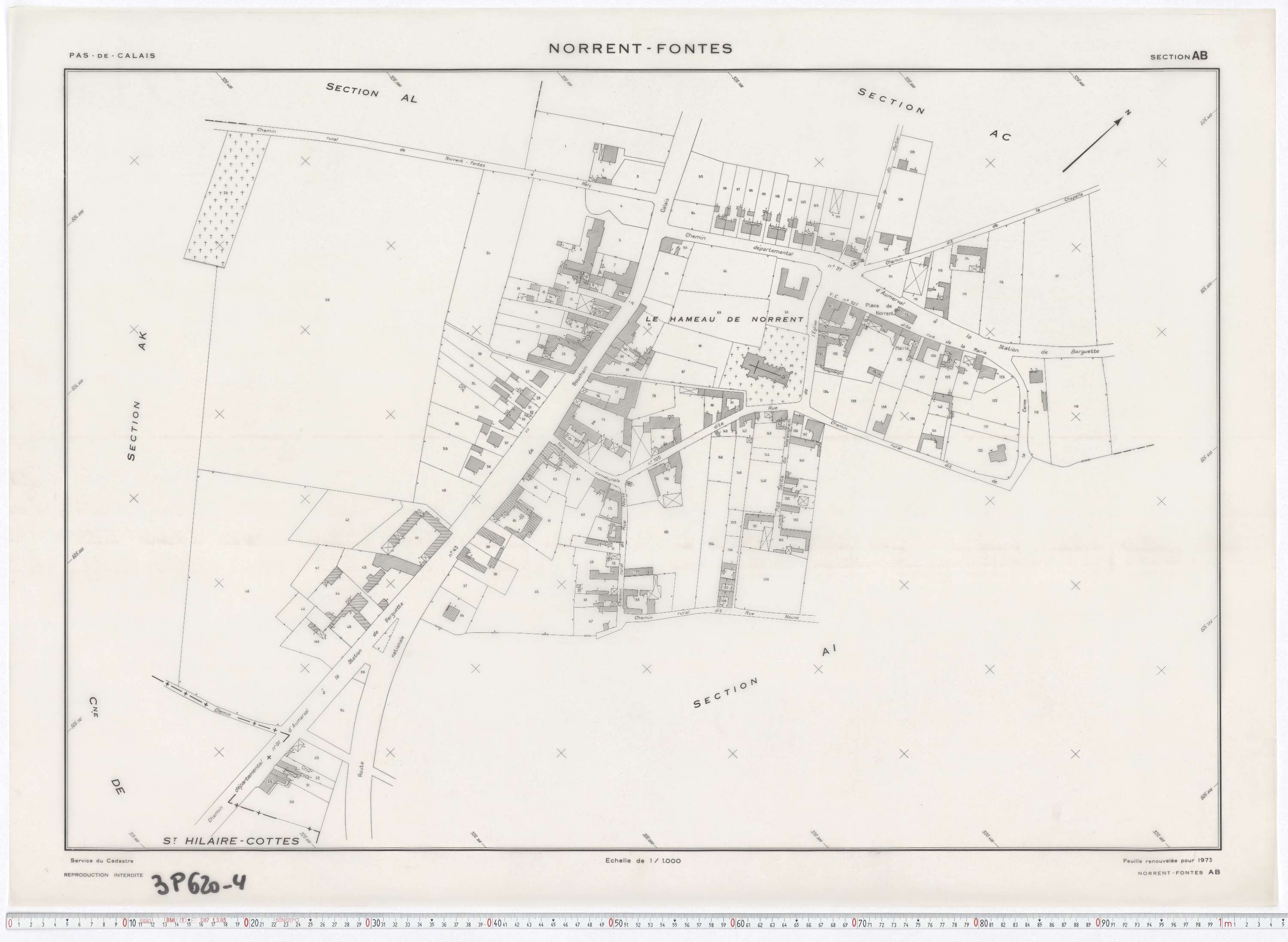 Norrent-Fontes - Section AB.