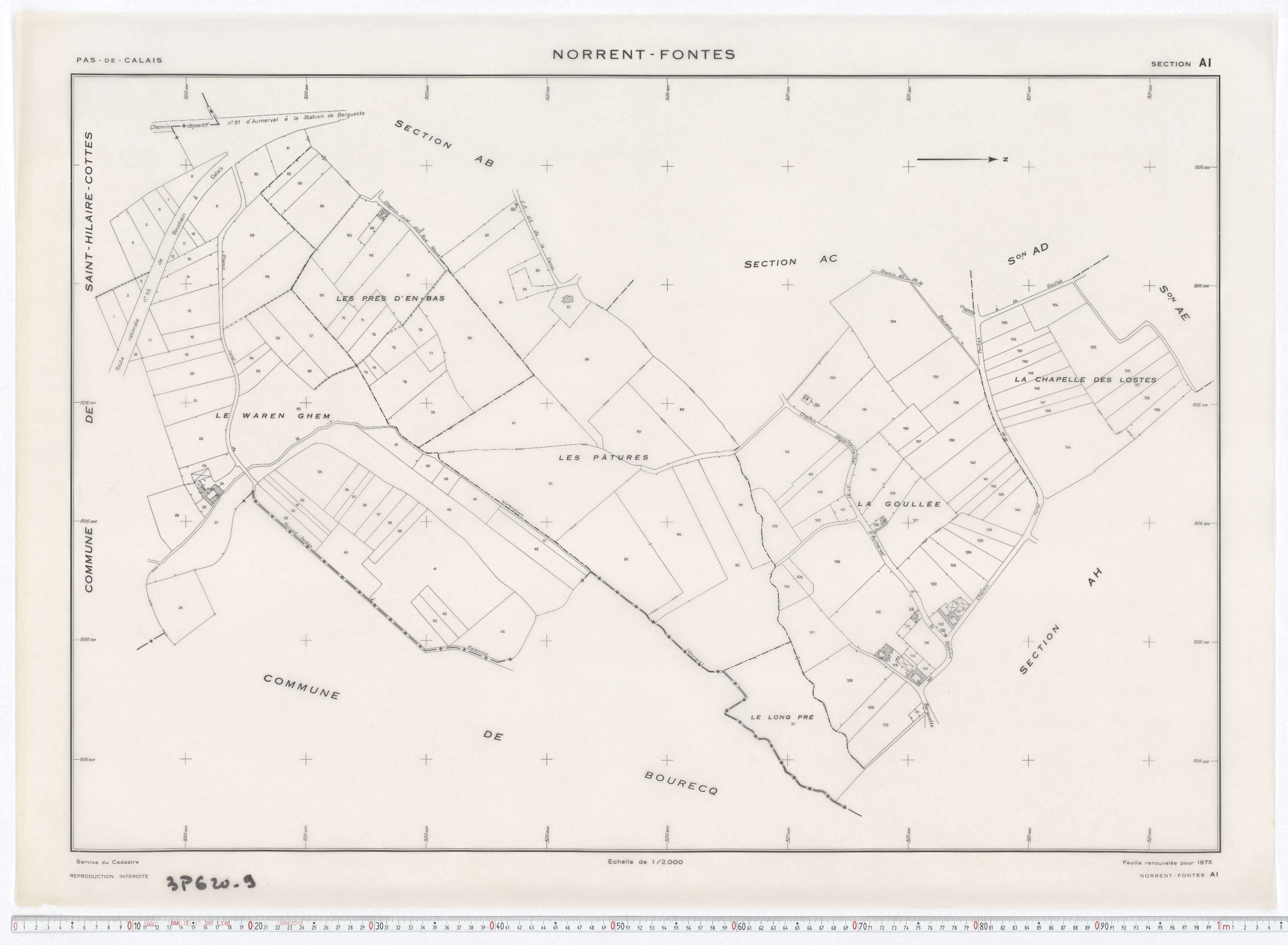 Norrent-Fontes - Section AI.