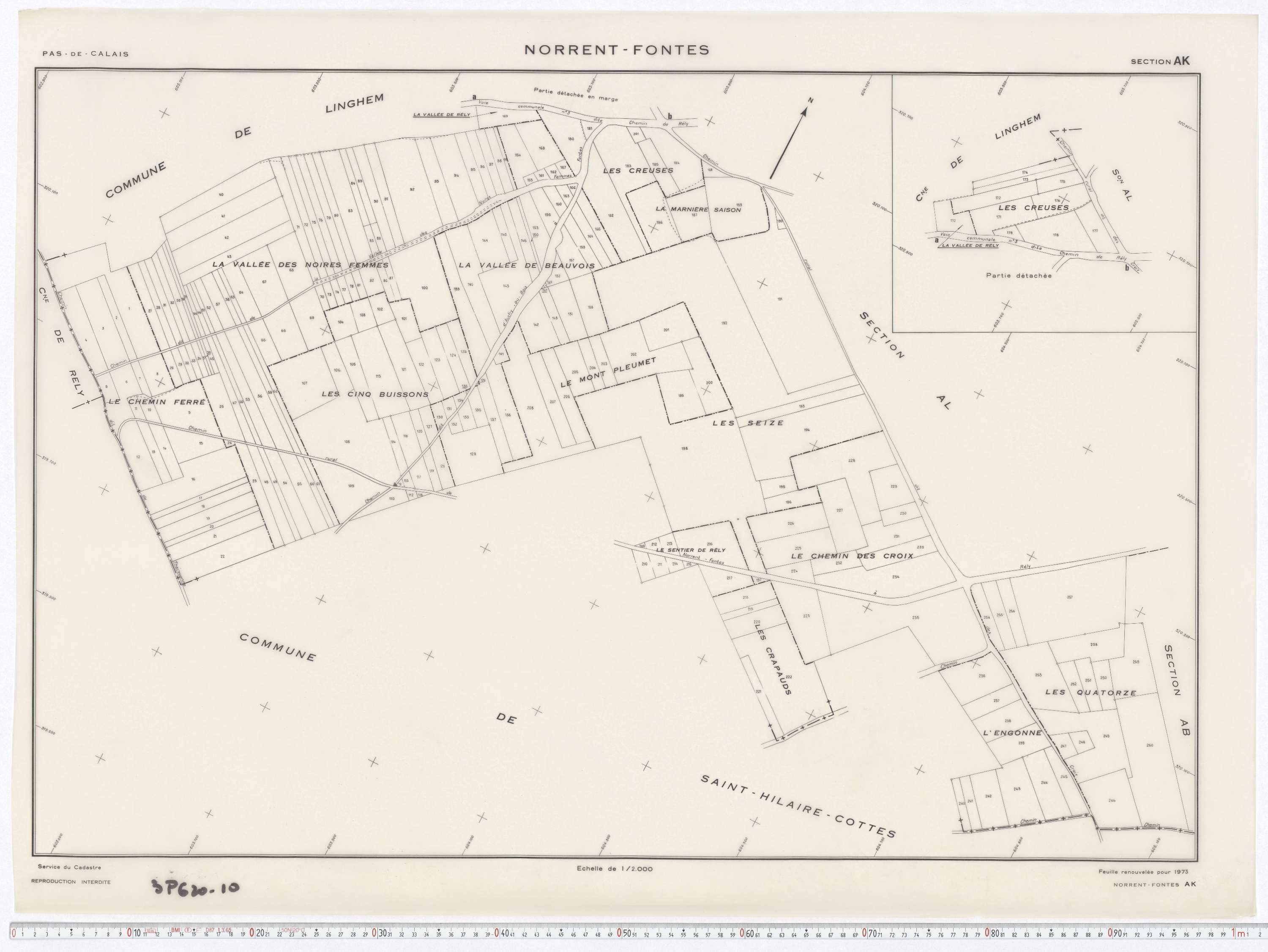 Norrent-Fontes - Section AK.