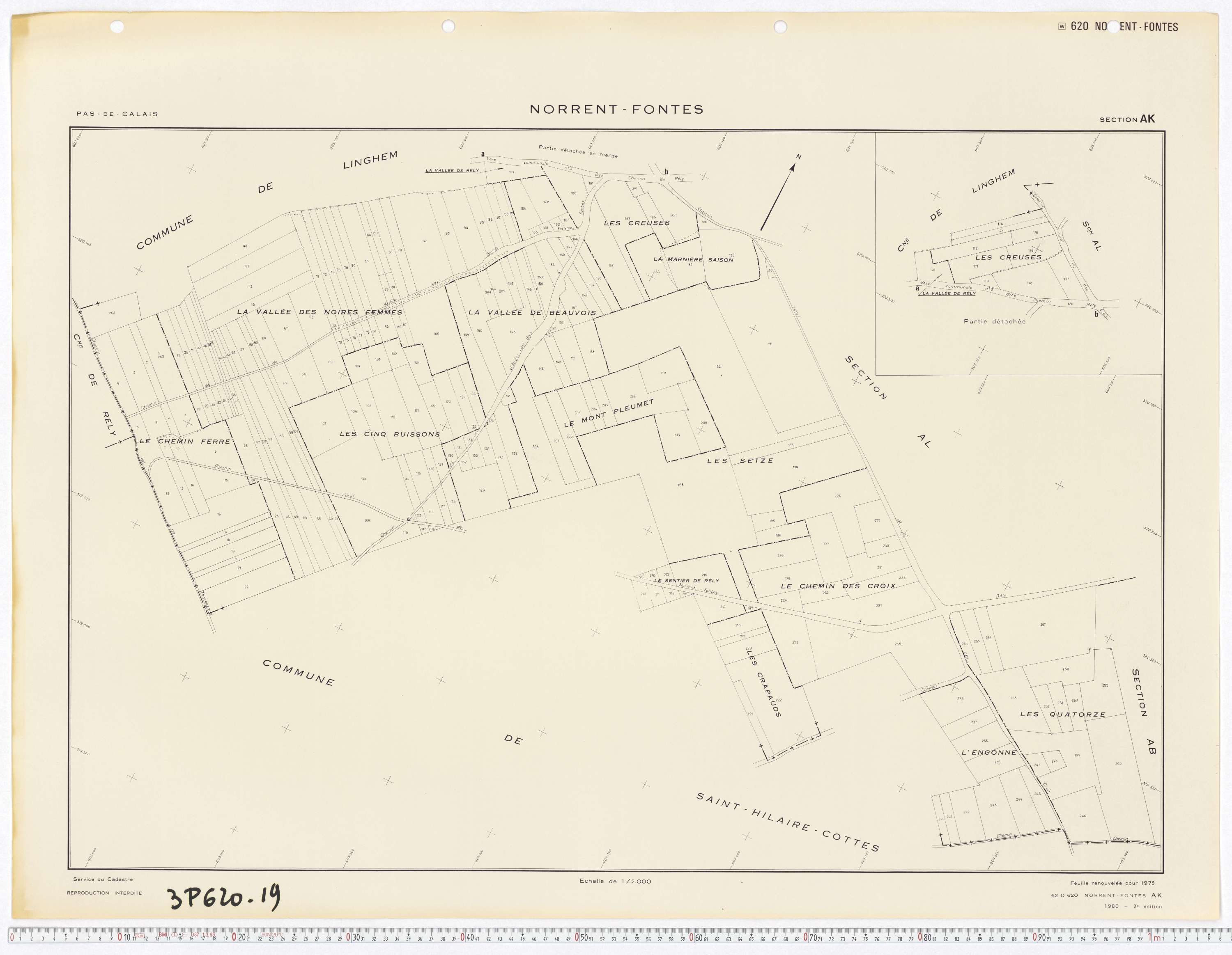 Norrent-Fontes - Section AK.