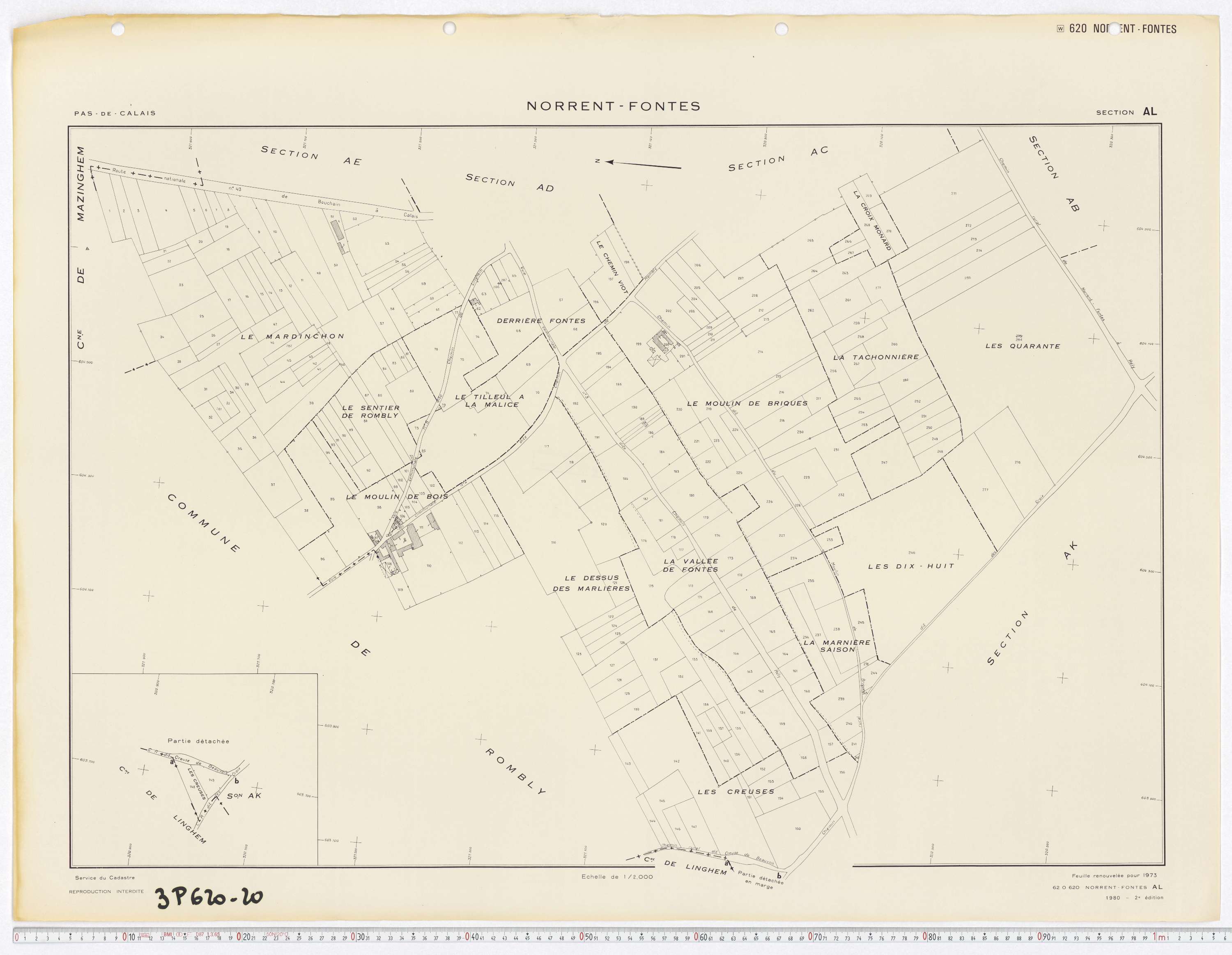 Norrent-Fontes - Section AL.