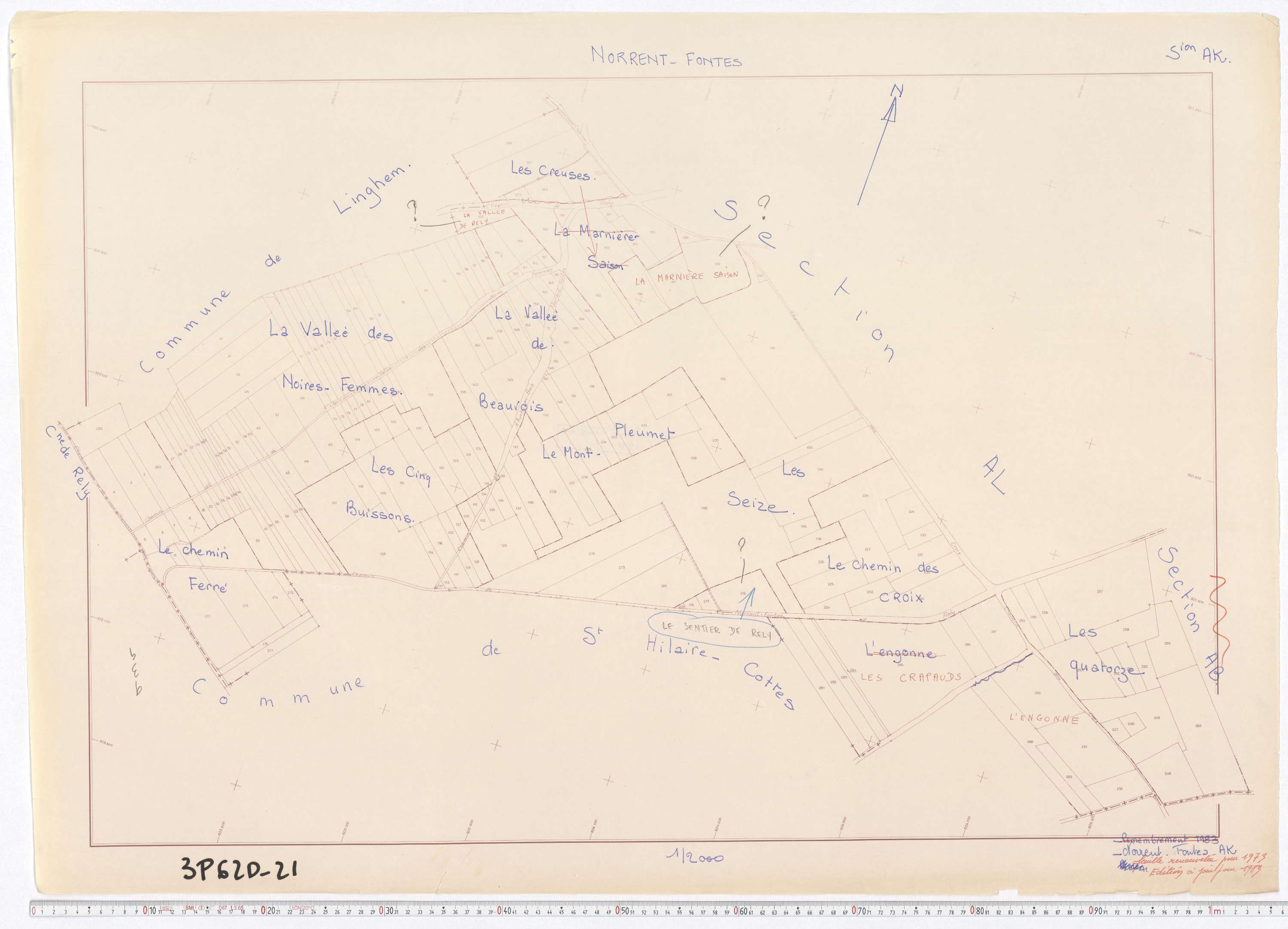 Norrent-Fontes - Section AK.