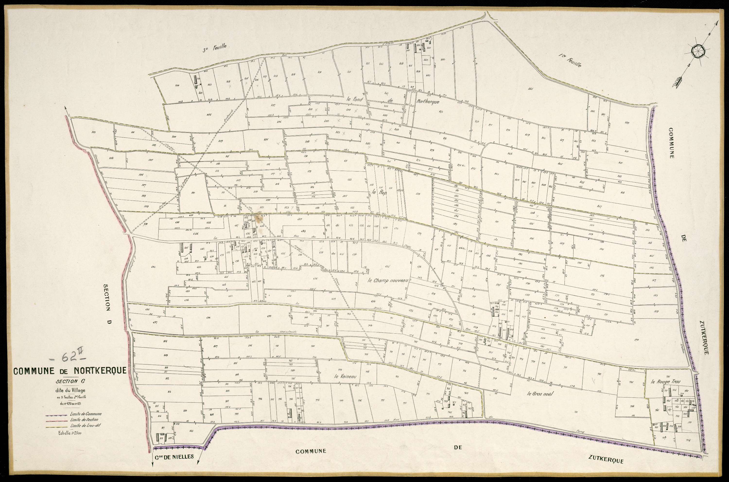 Nortkerque - Section C, 2e feuille
