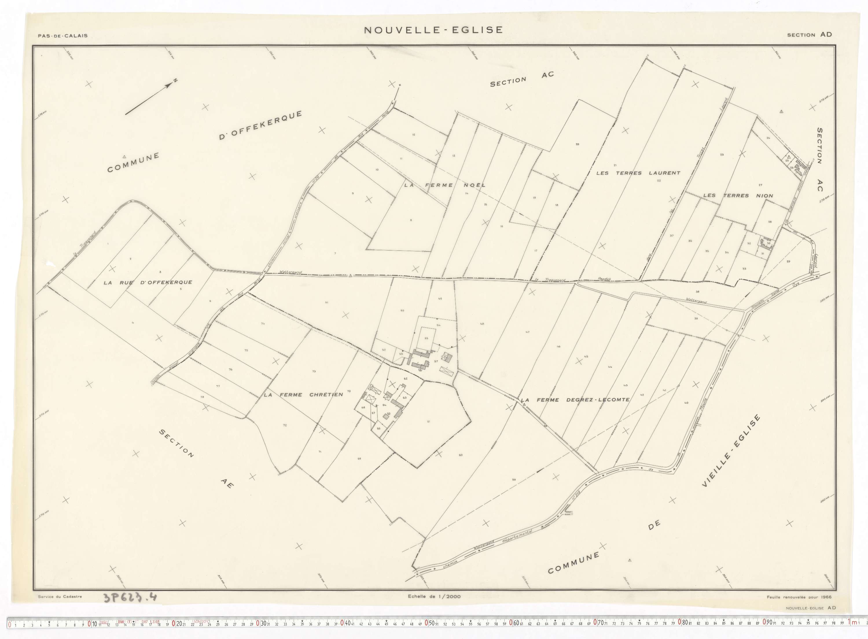 Nouvelle-Église - Section AD.