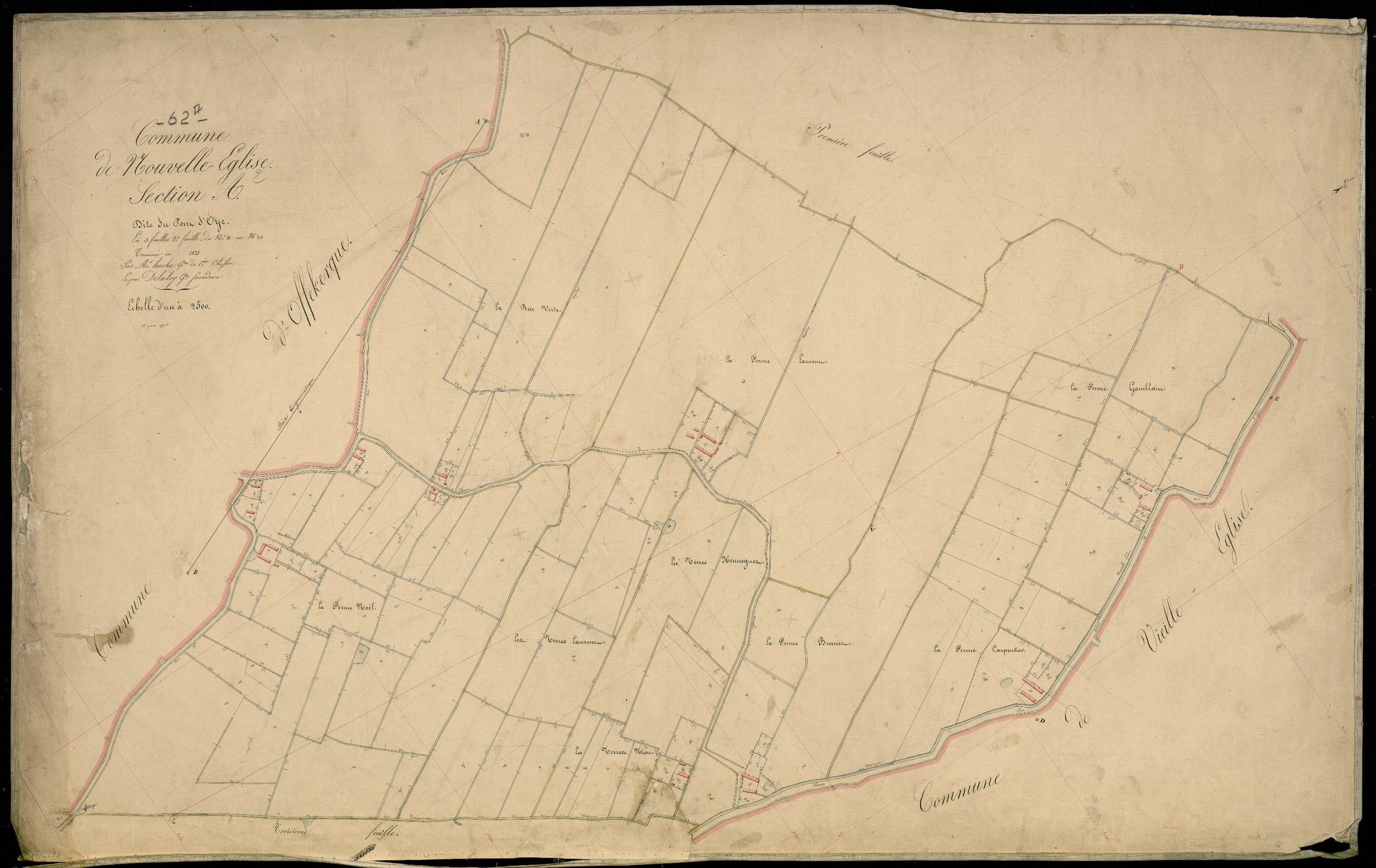 Nouvelle-Église - Section A, 2e feuille