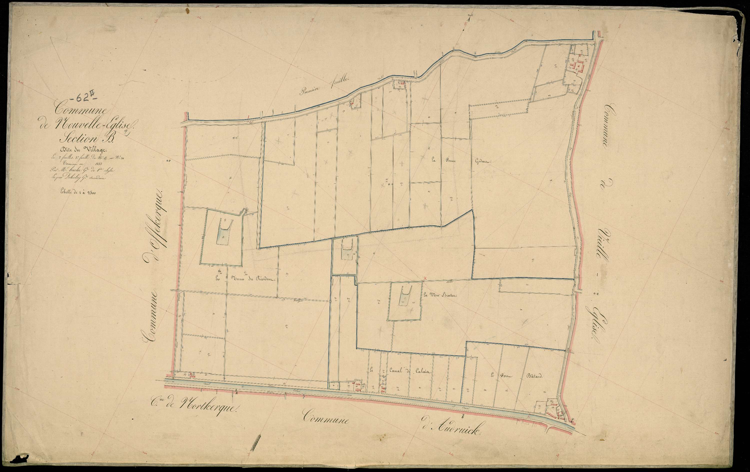 Nouvelle-Église - Section B, 2e feuille