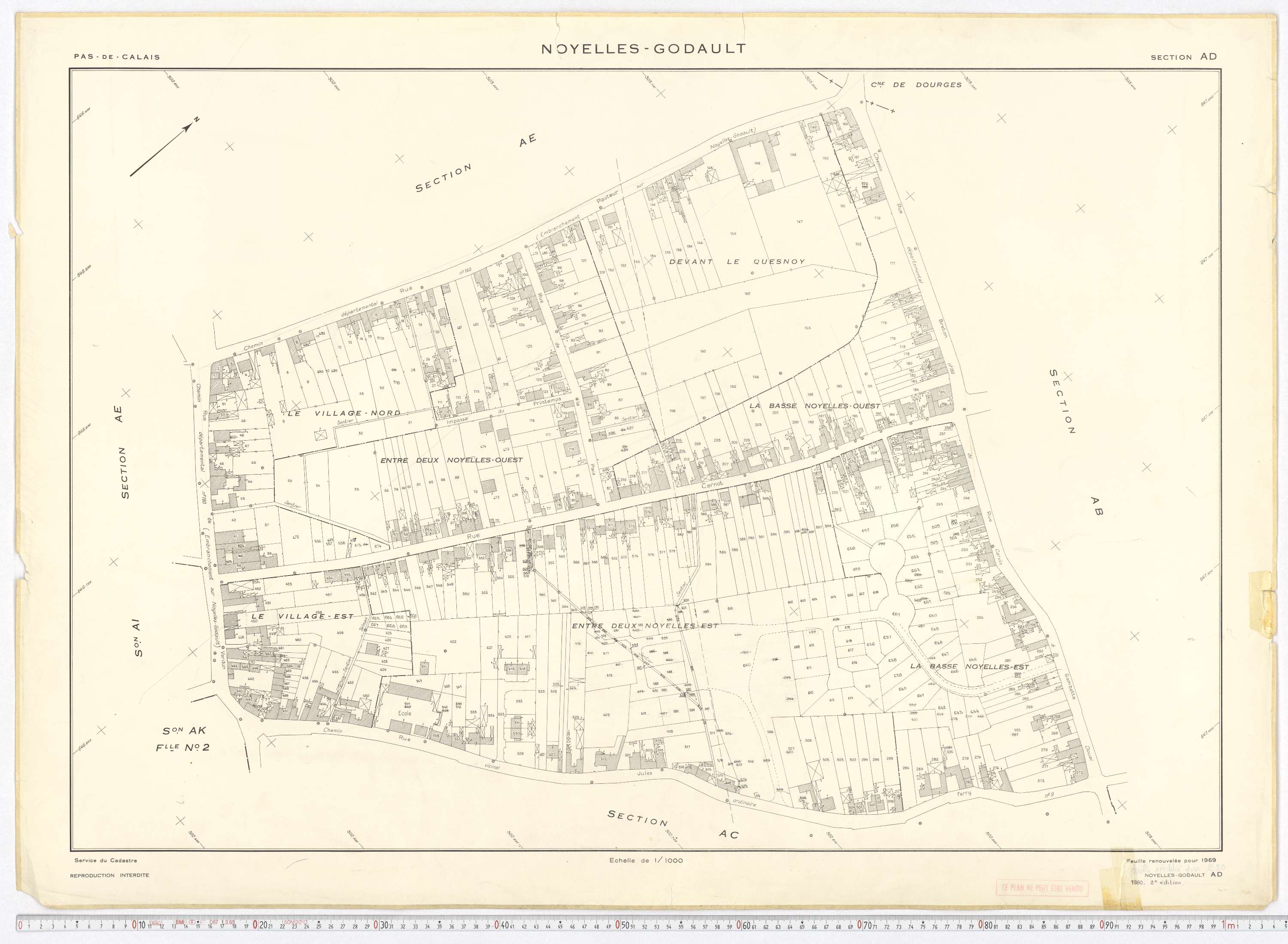 Noyelles-Godault - Section AD.