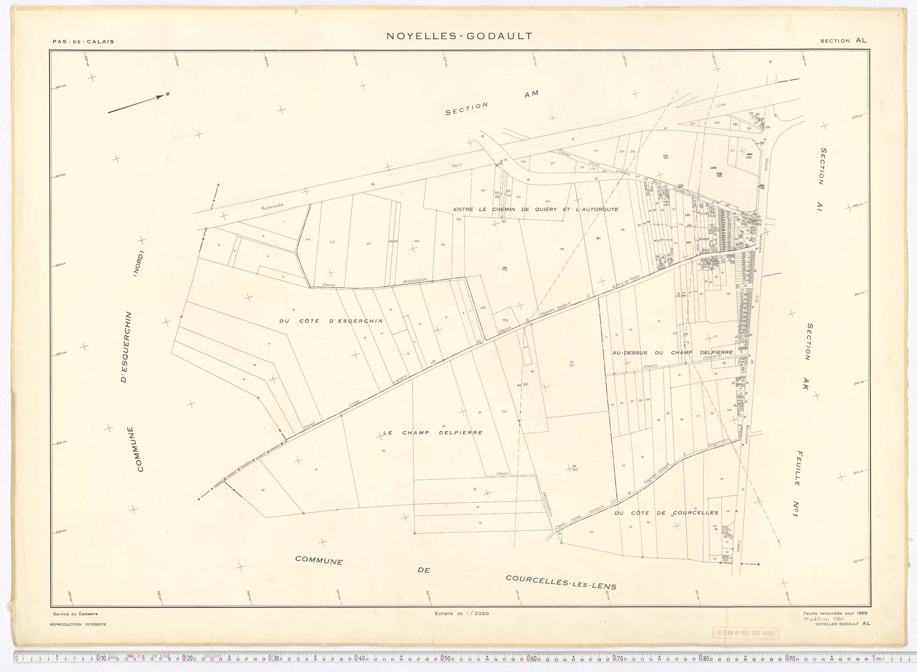 Noyelles-Godault - Section AL.