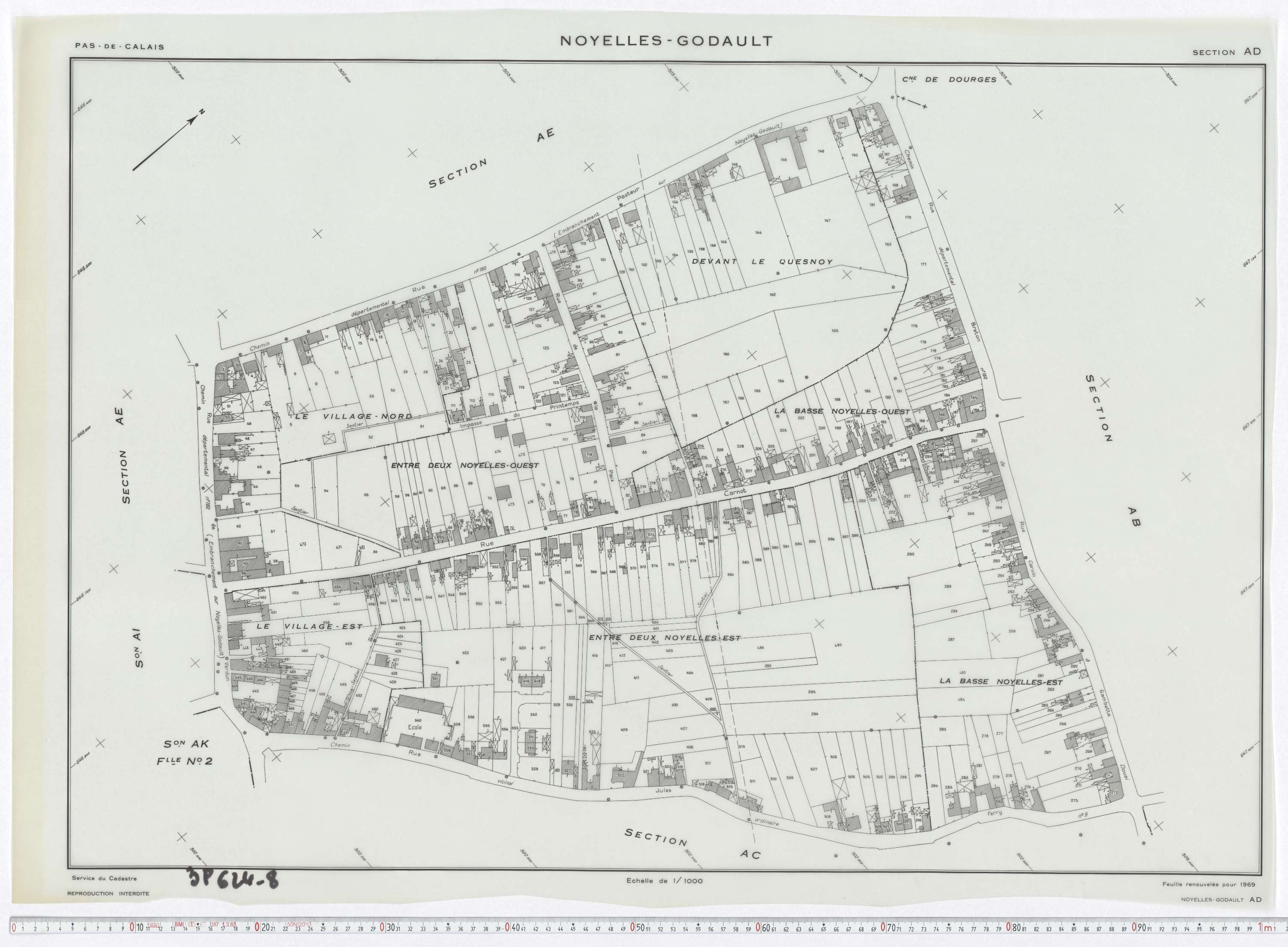 Noyelles-Godault - Section AD.