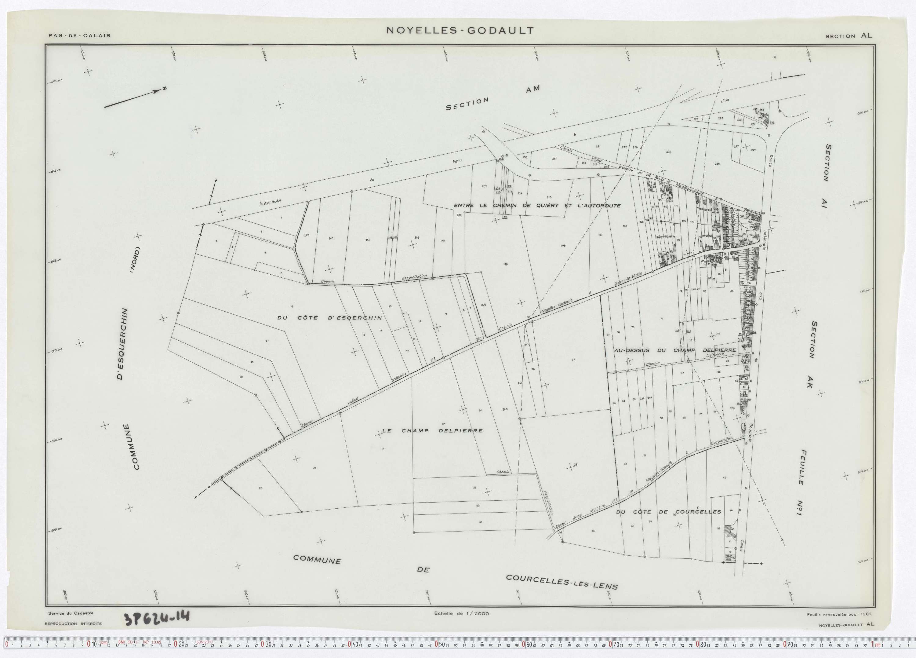 Noyelles-Godault - Section AL.
