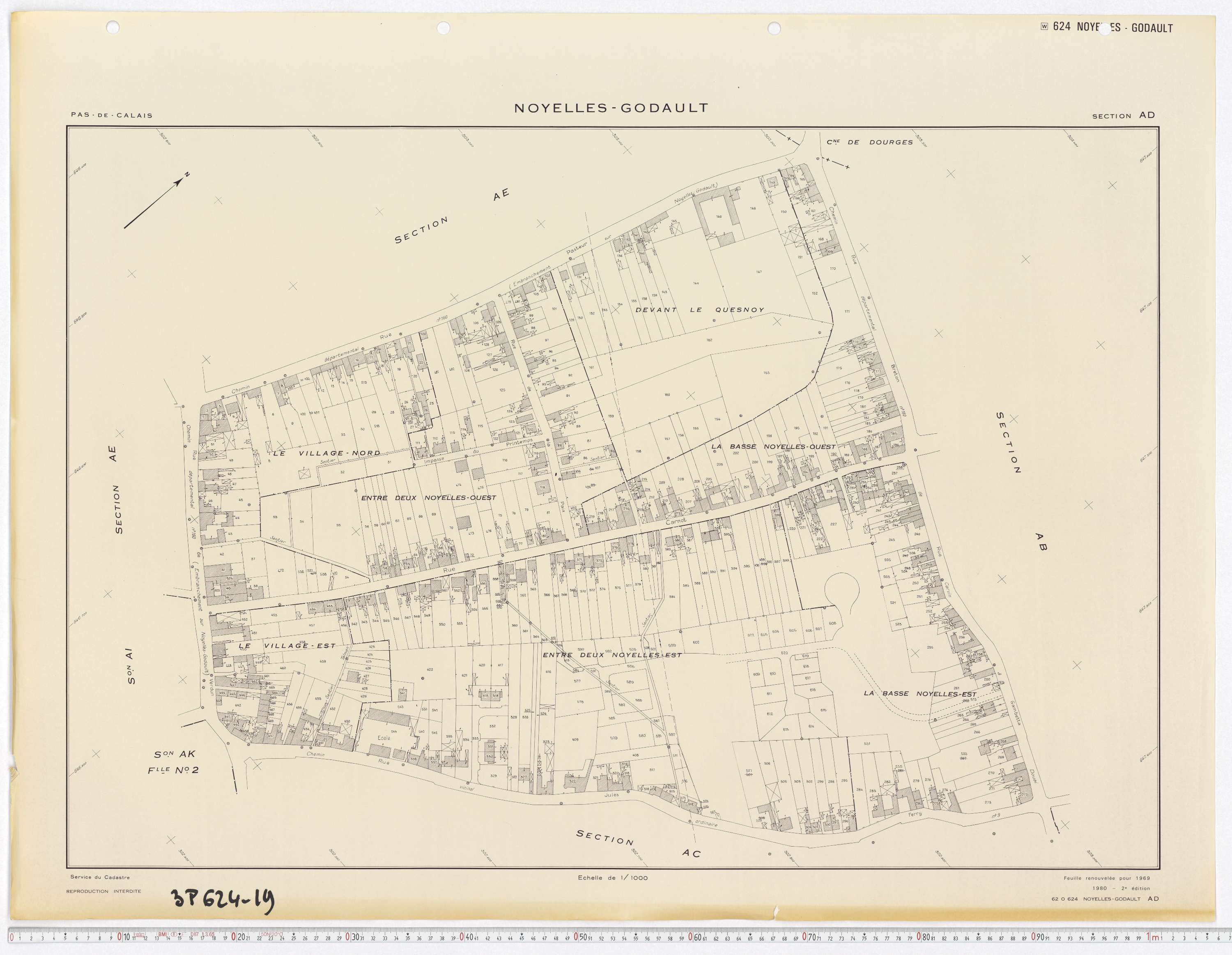 Noyelles-Godault - Section AD.