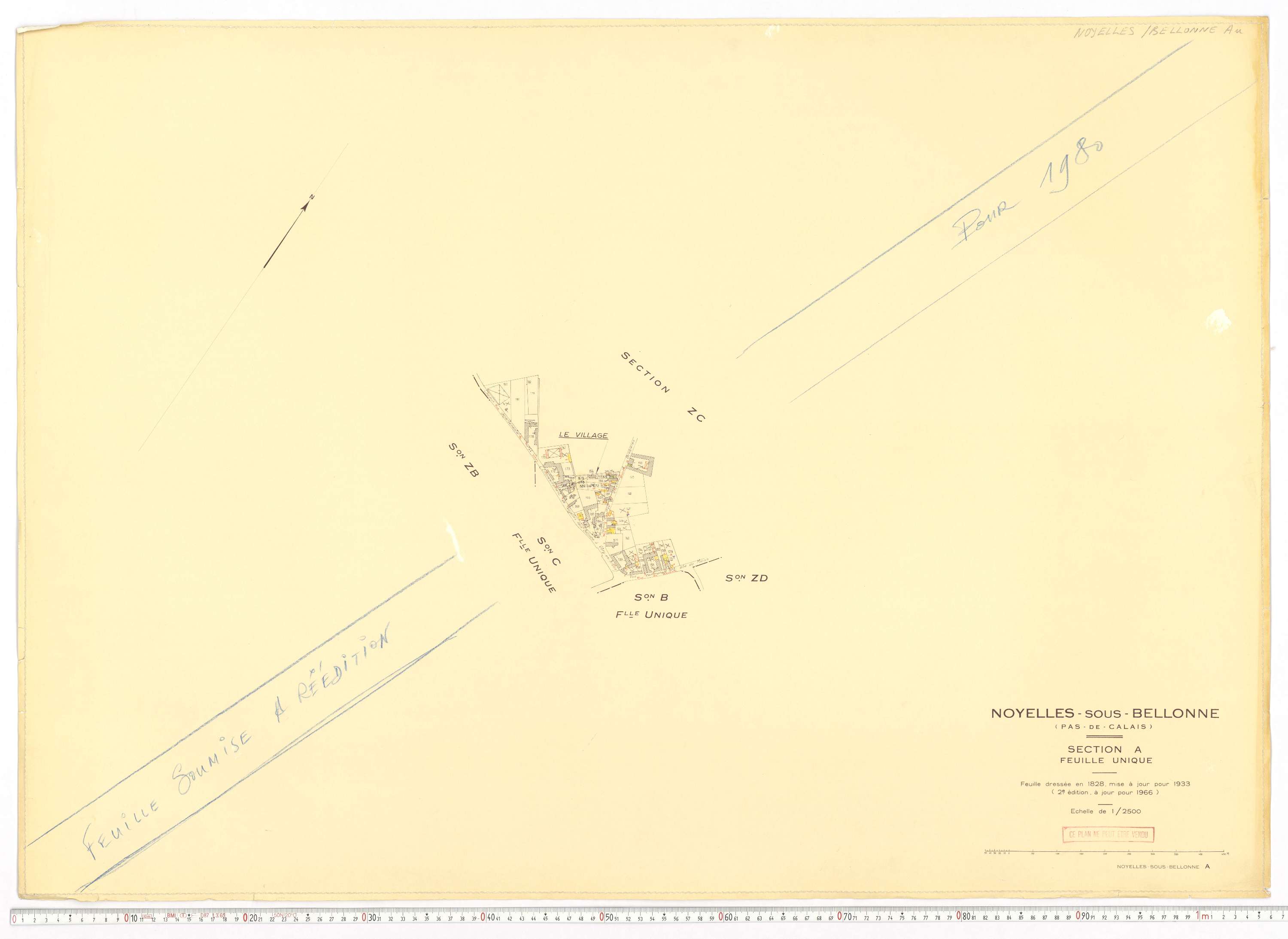 Noyelles-sous-Bellonne - Section A.