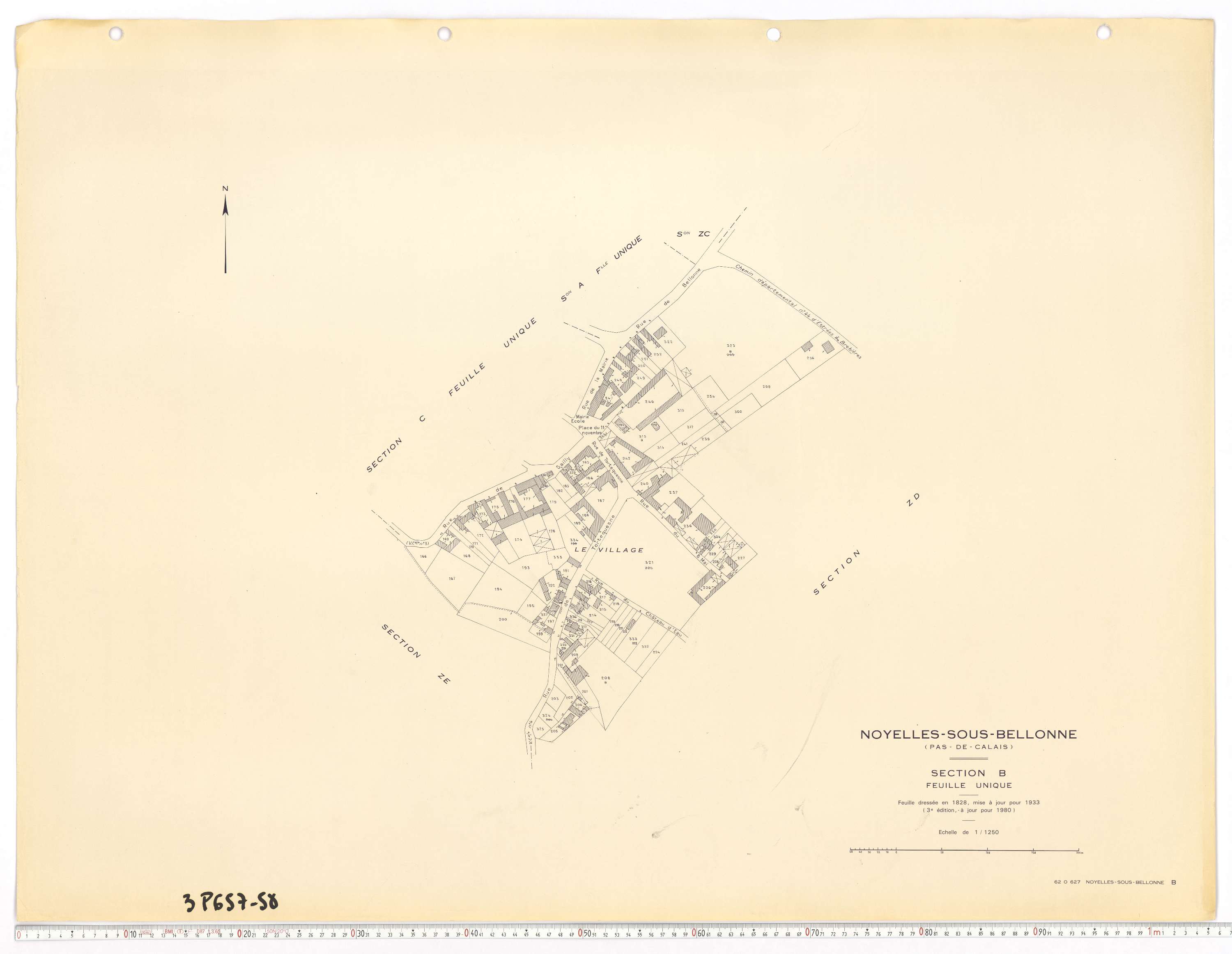 Noyelles-sous-Bellonne - Section B.