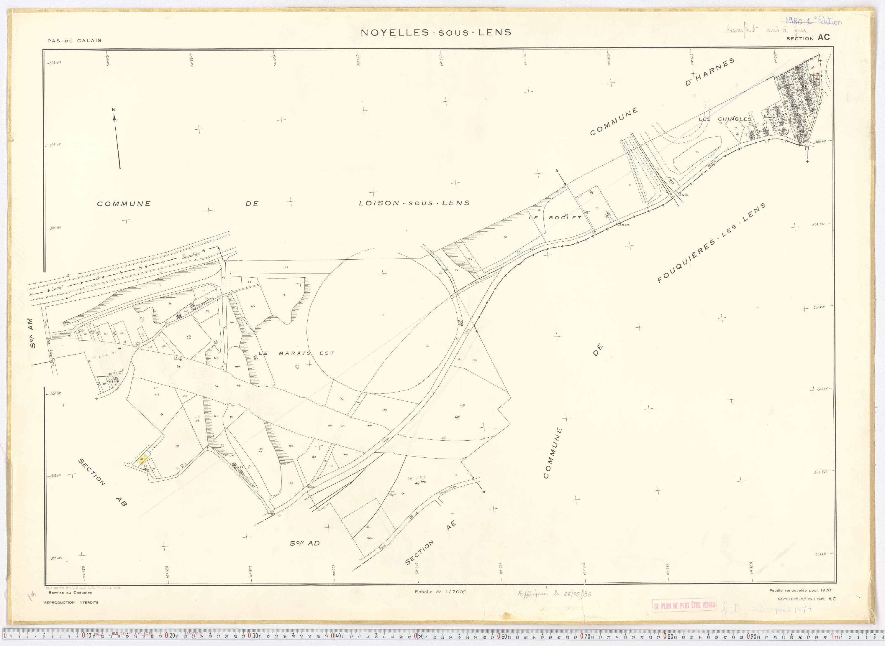 Noyelles-sous-Lens - Section AC.