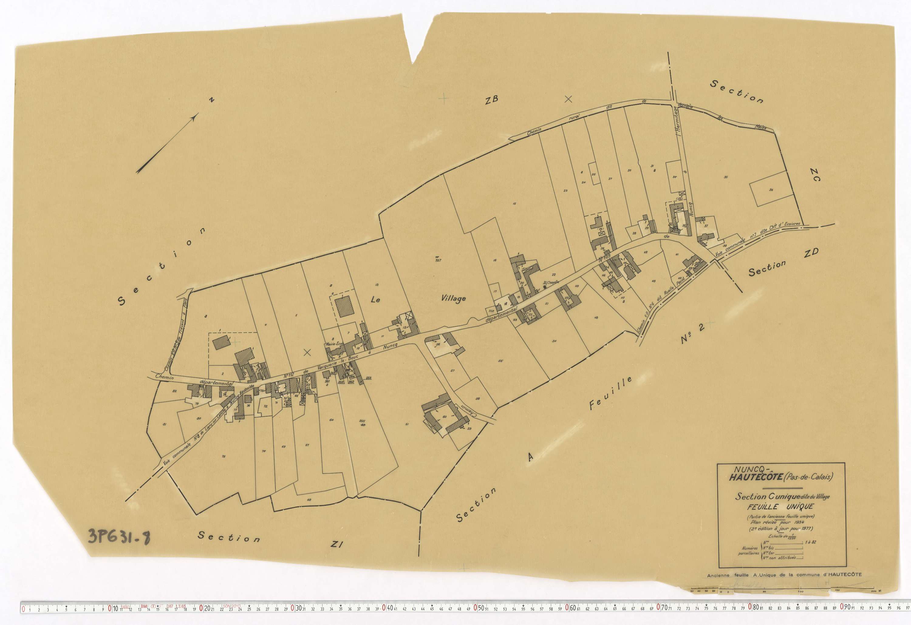 Nuncq-Hautecôte - Section C.