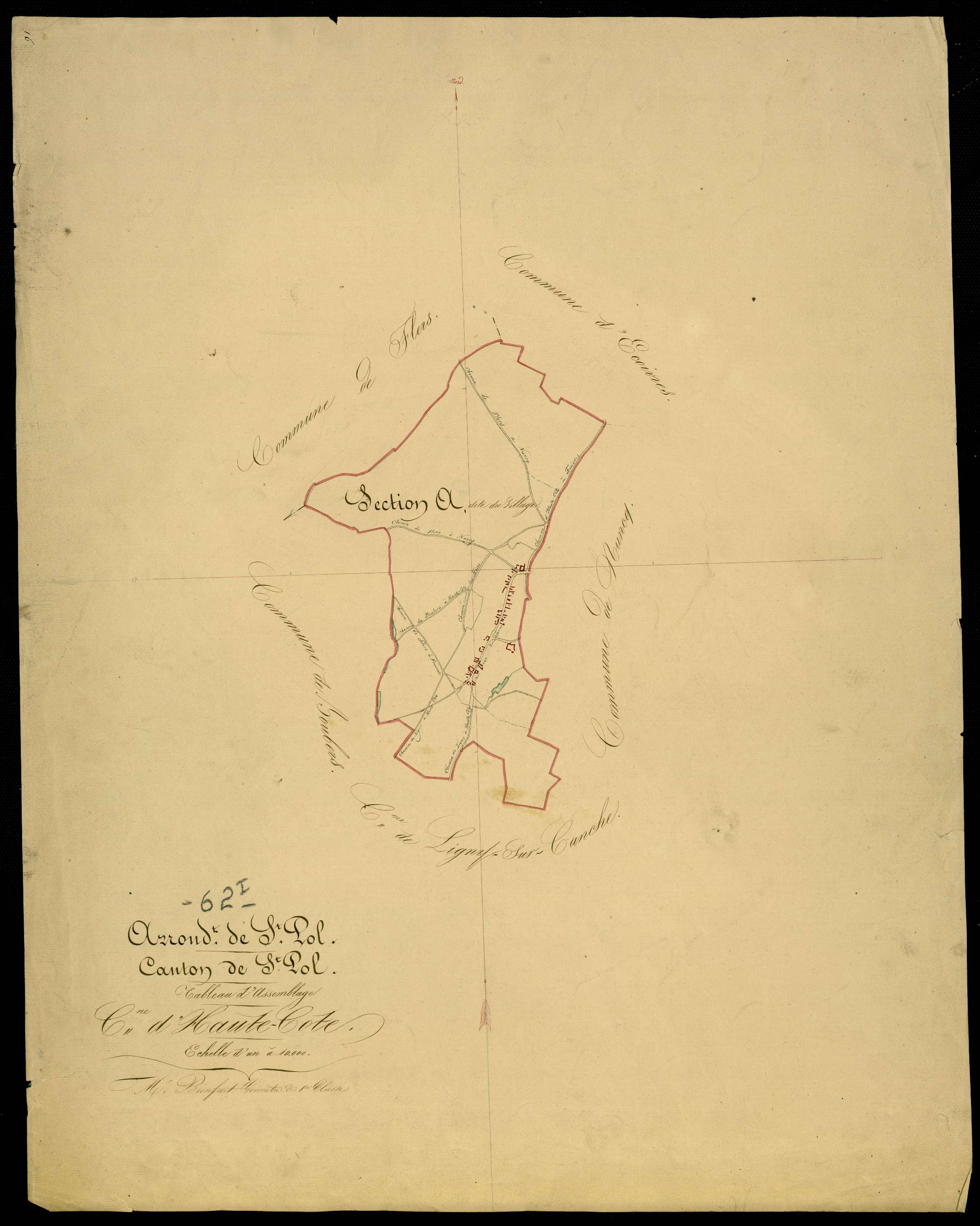 Nuncq-Hautecôte - Tableau d'assemblage