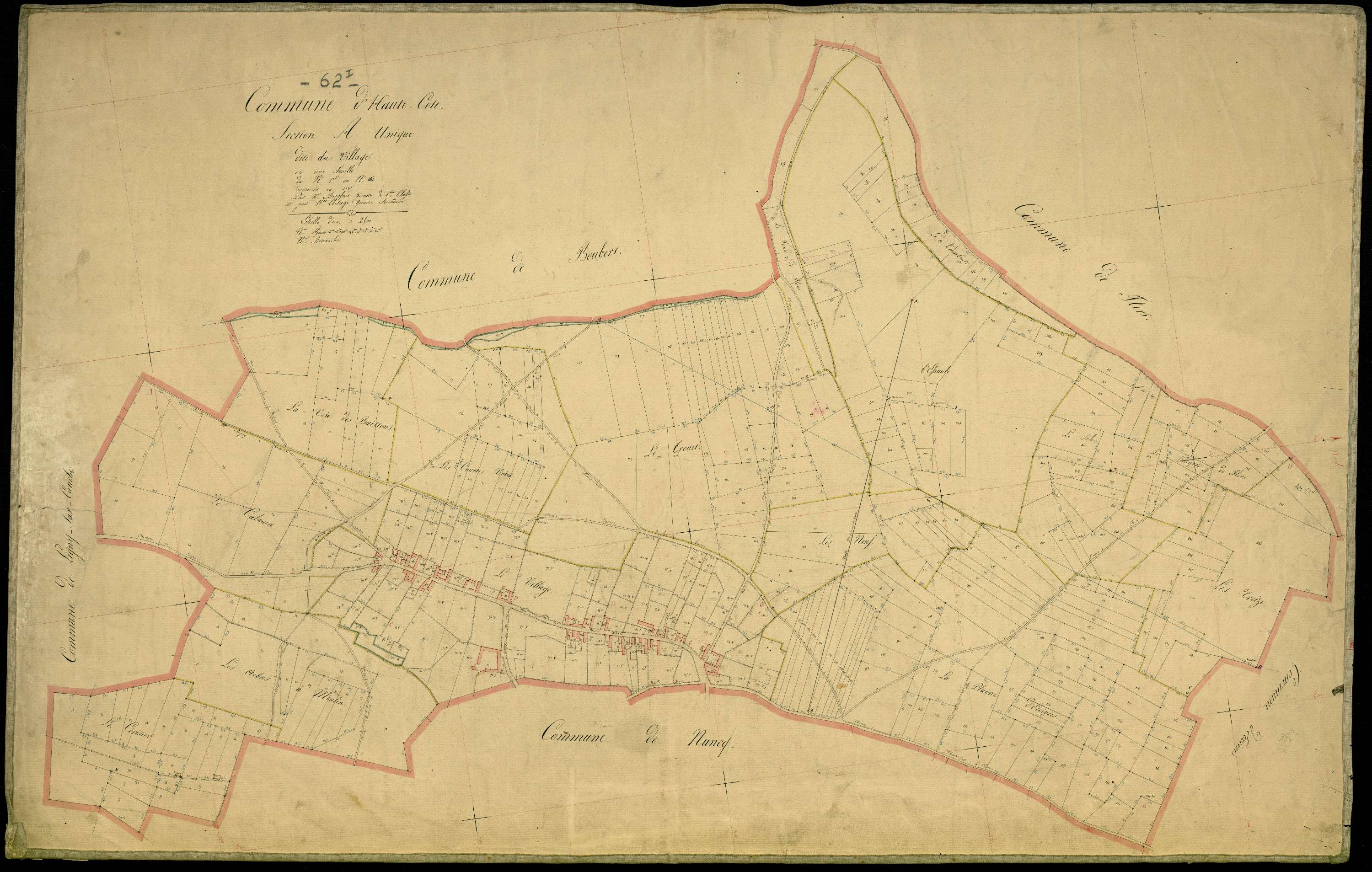 Nuncq-Hautecôte - Section A