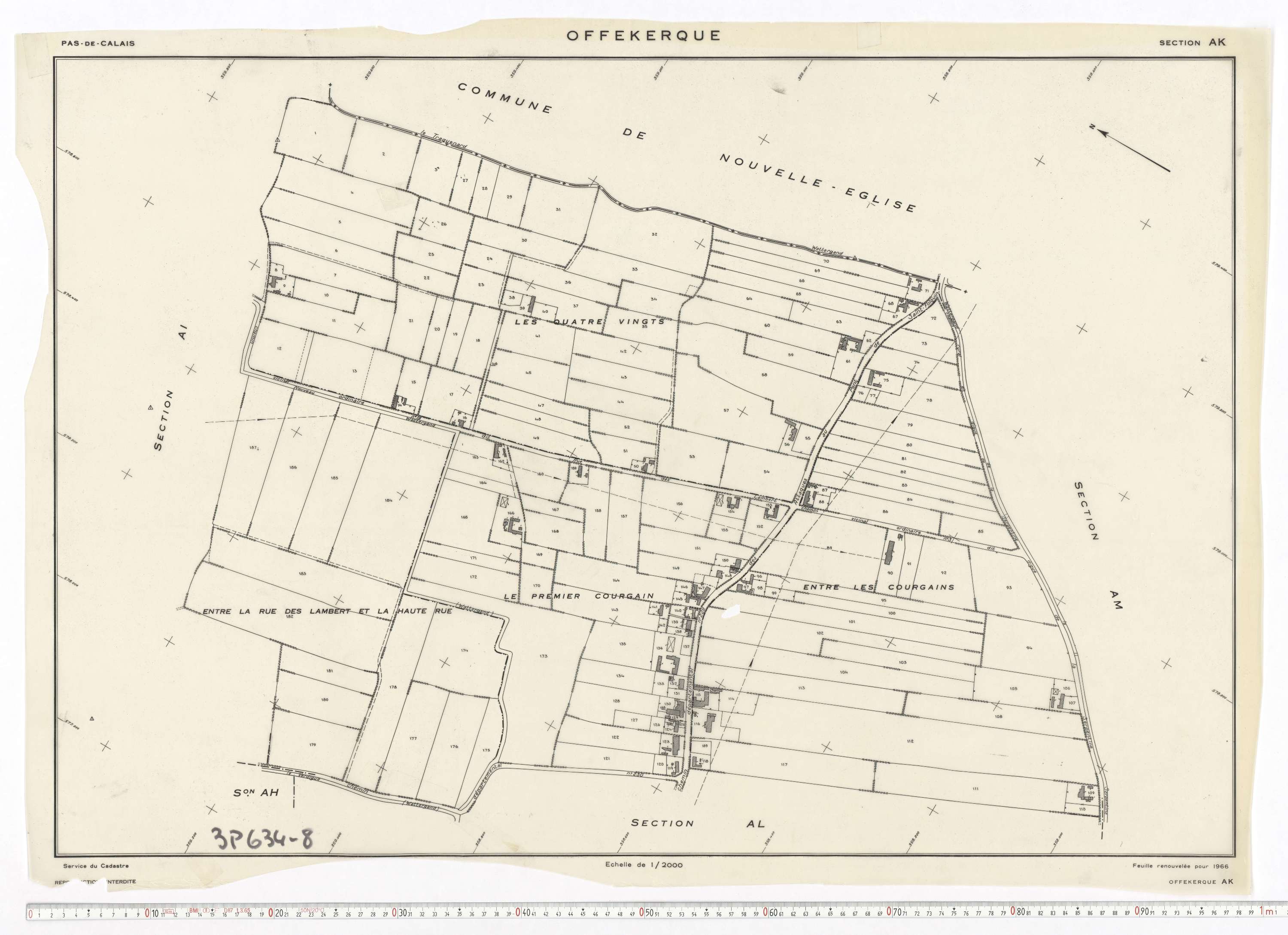 Offekerque - Section AK.