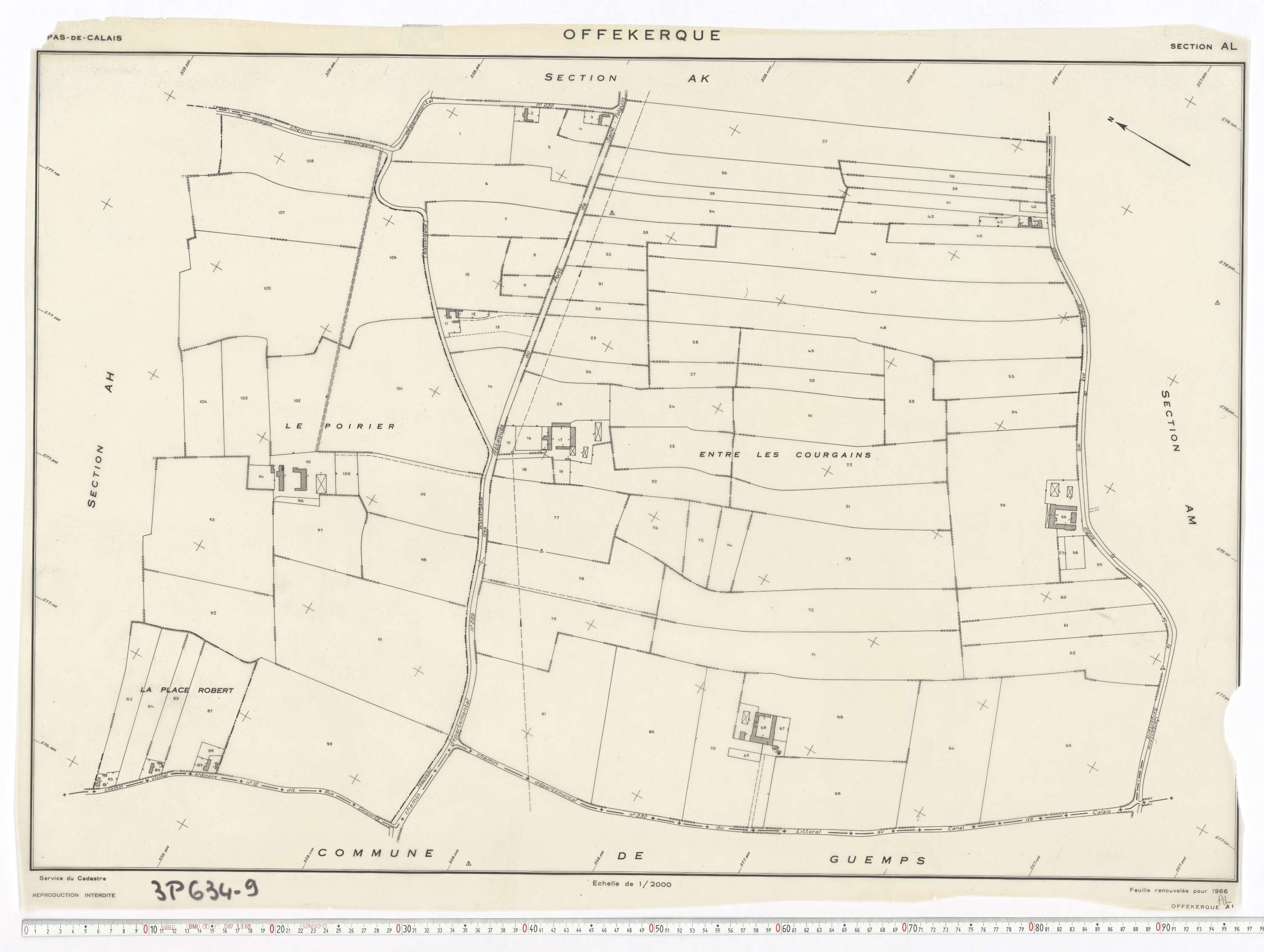 Offekerque - Section AL.