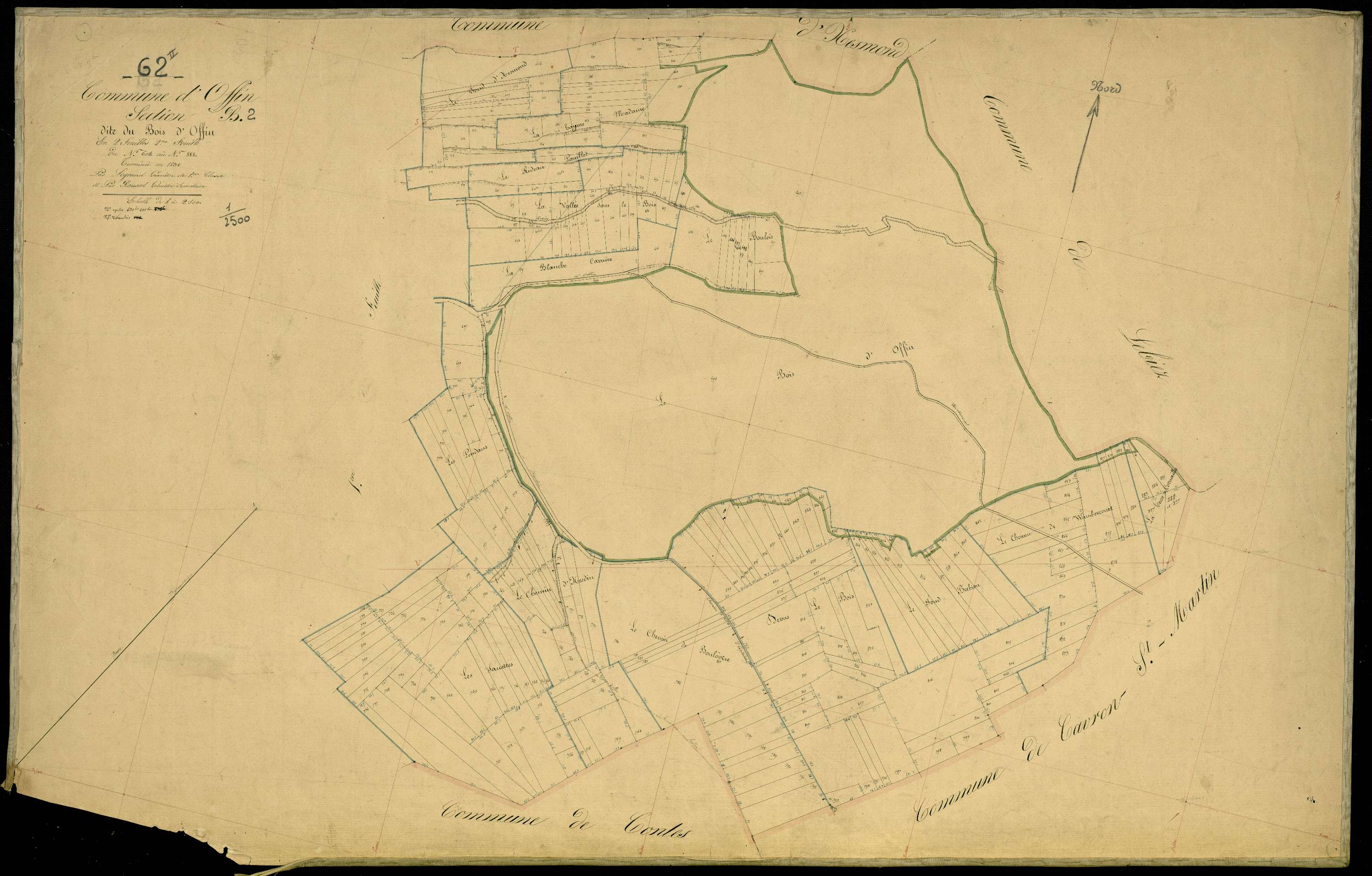 Offin - Section B, 2e feuille