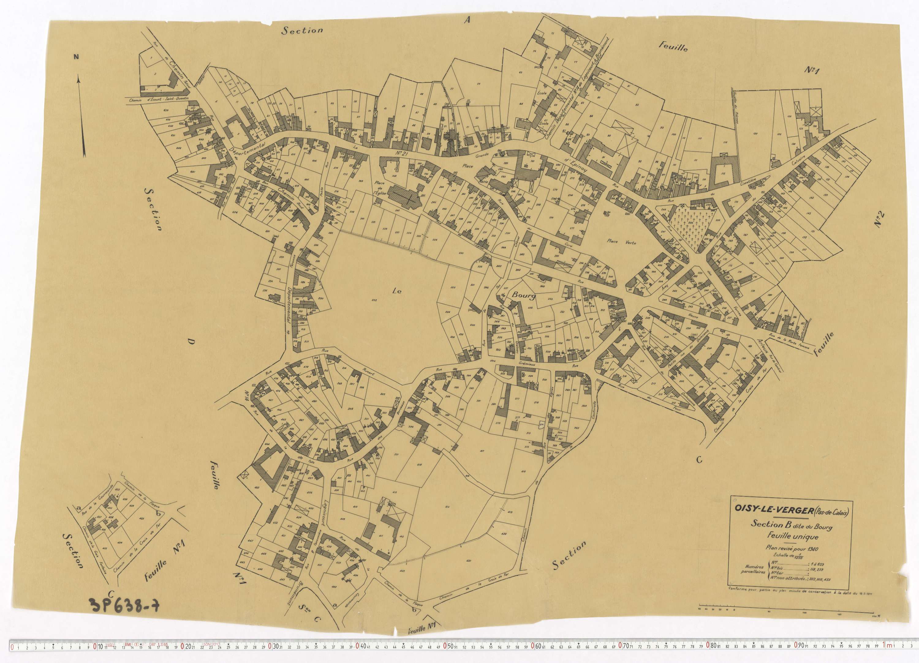 Oisy-le-Verger - Section B.