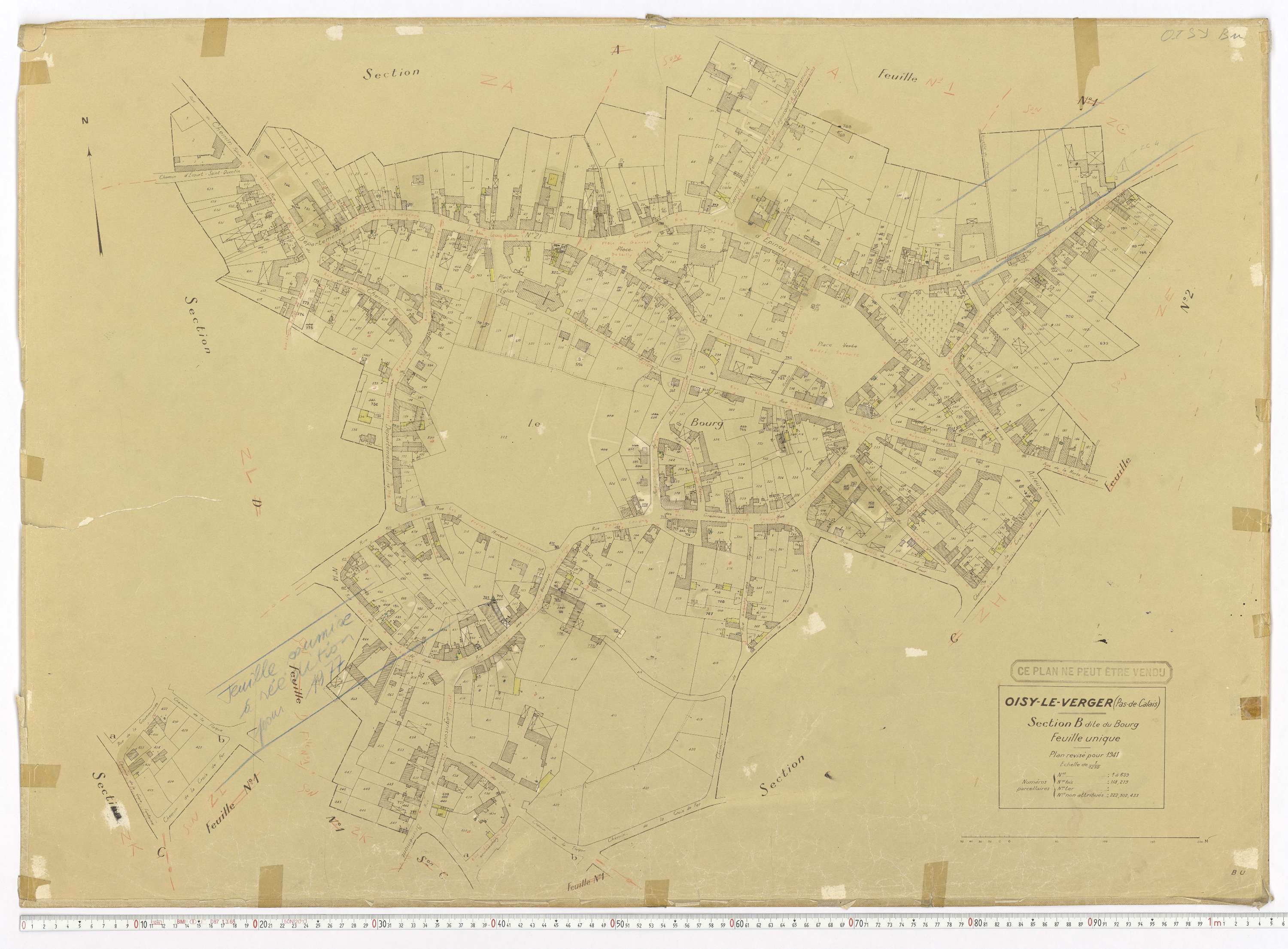 Oisy-le-Verger - Section B.