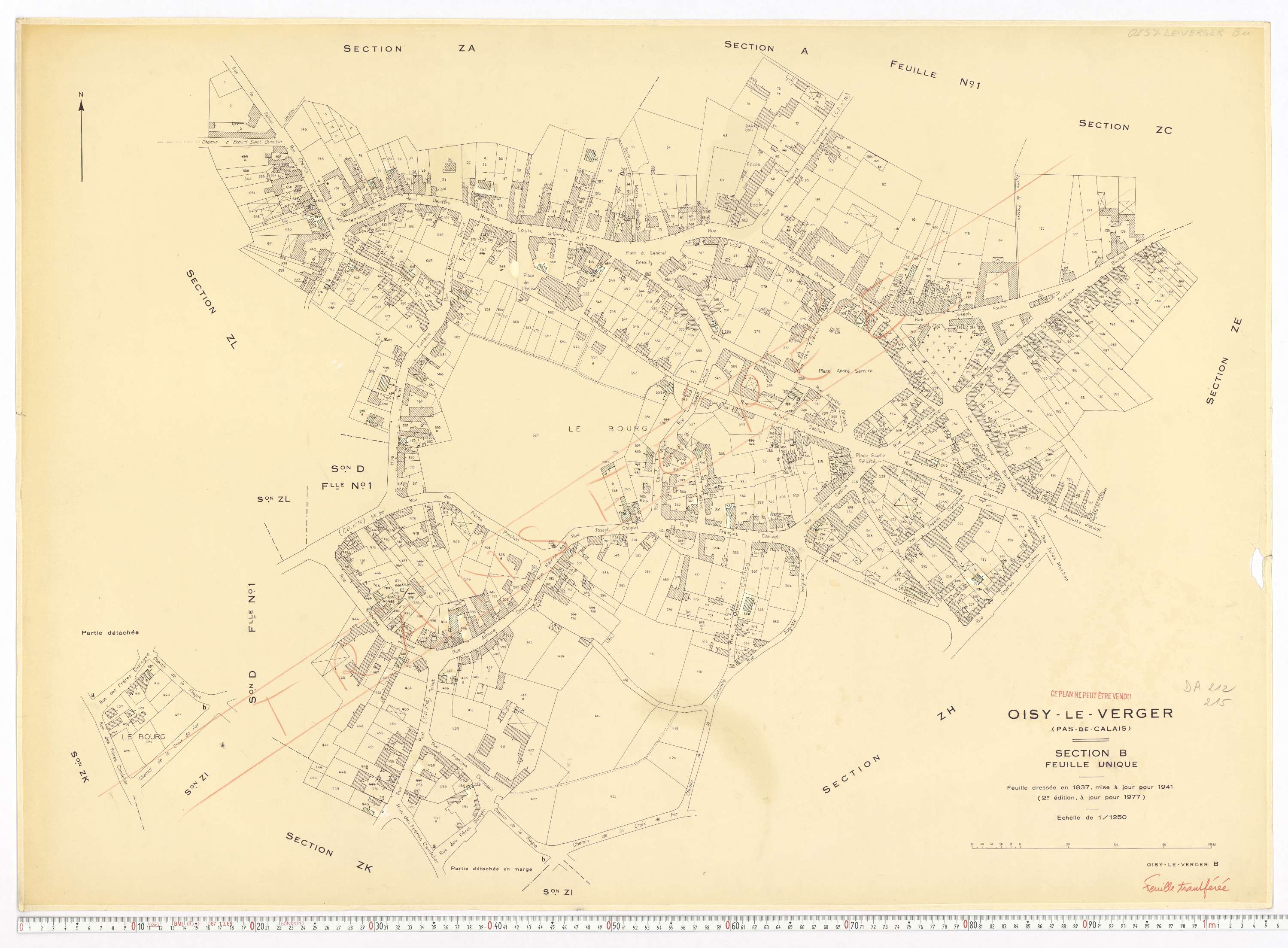 Oisy-le-Verger - Section B.
