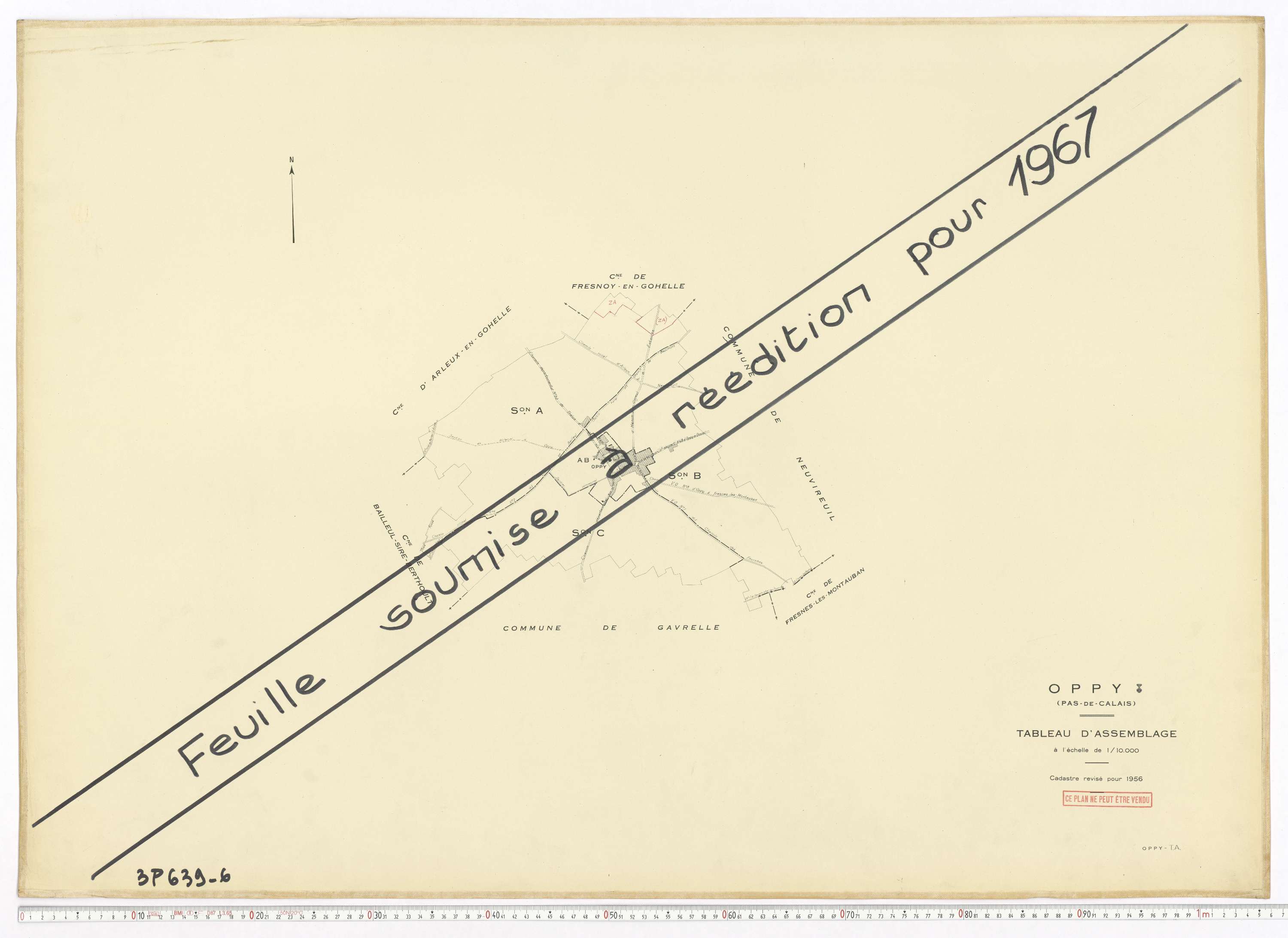 Oppy - Tableau d'assemblage.