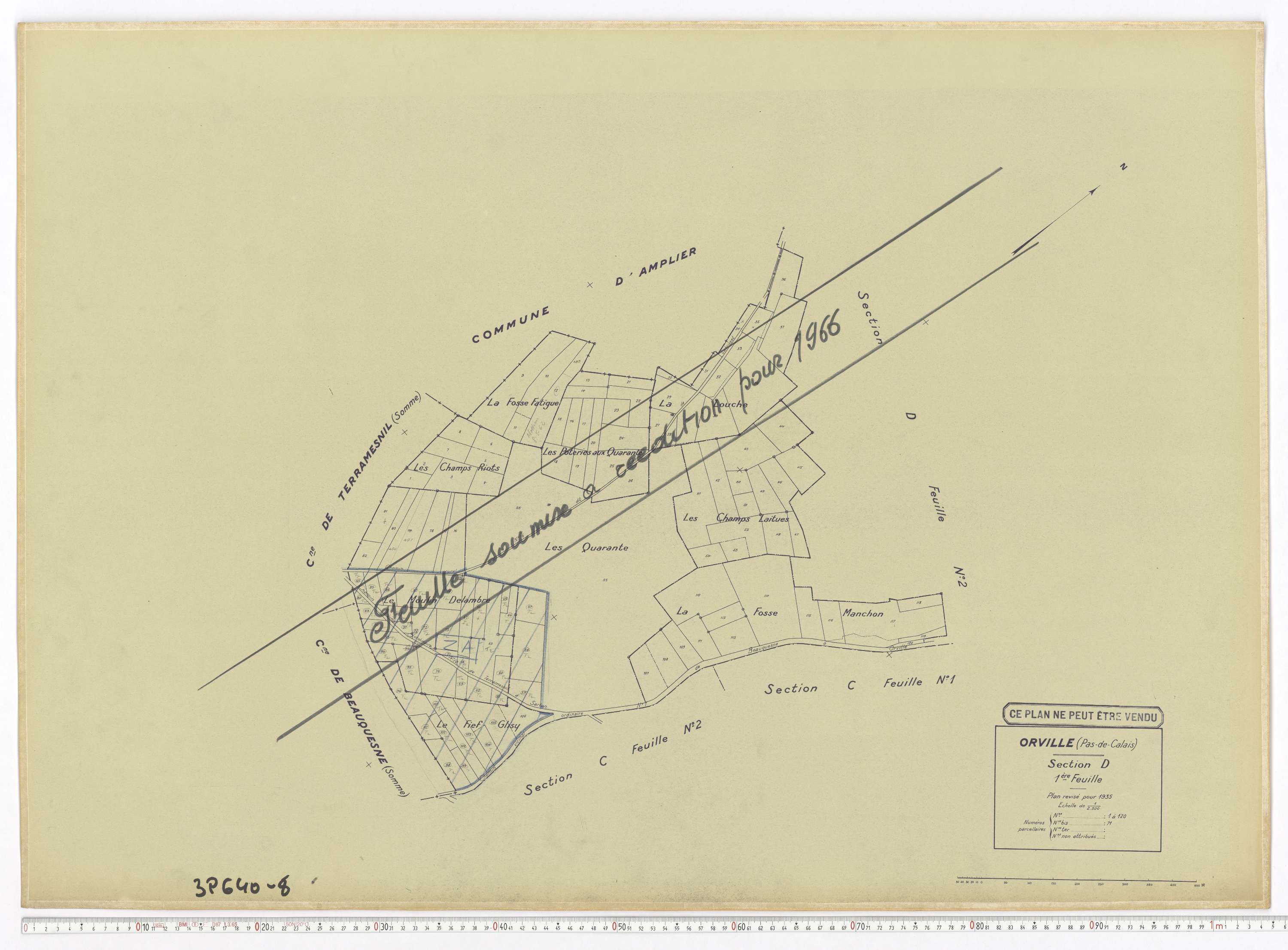 Orville - Section D, feuille 1.