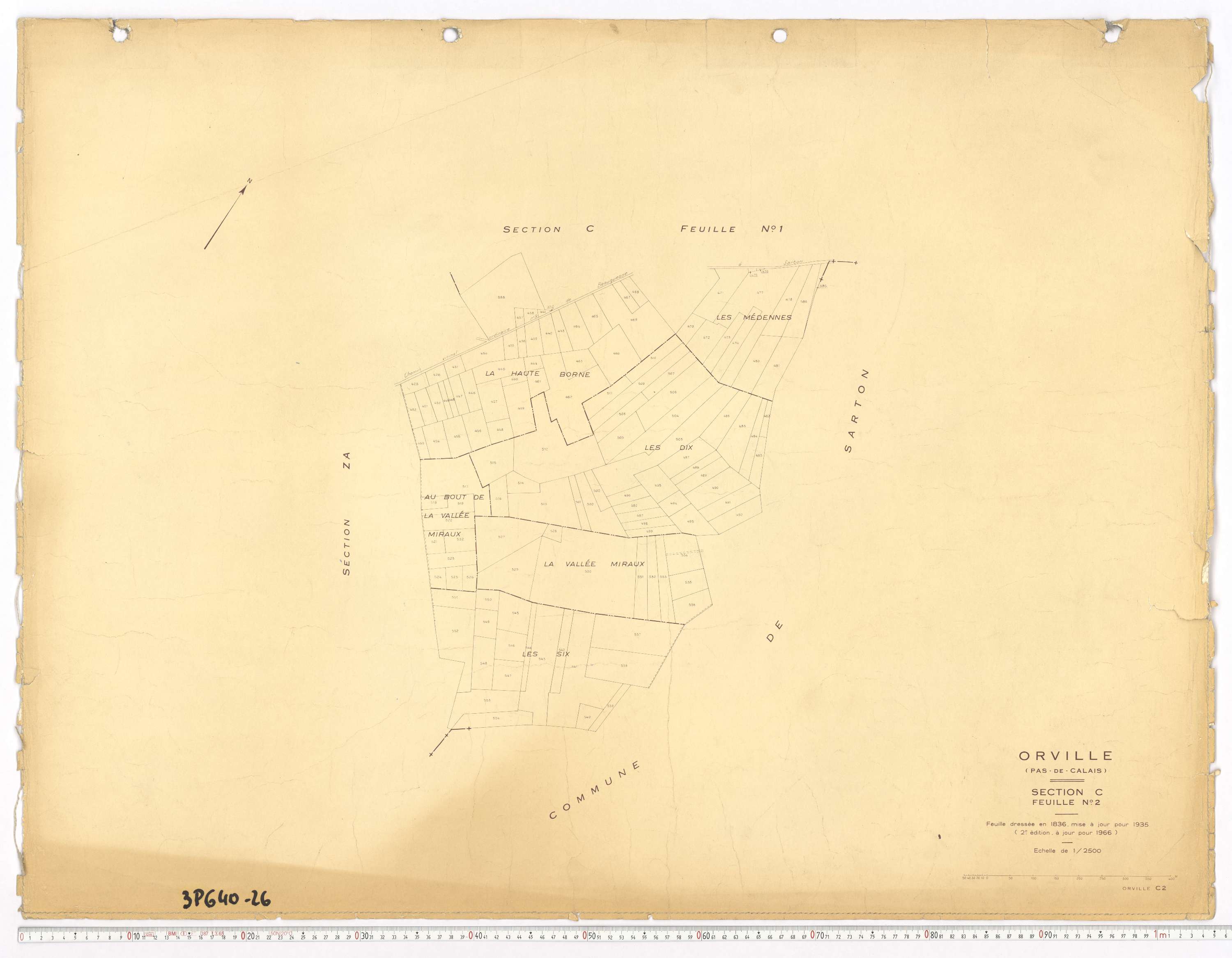 Orville - Section C, feuille 2.