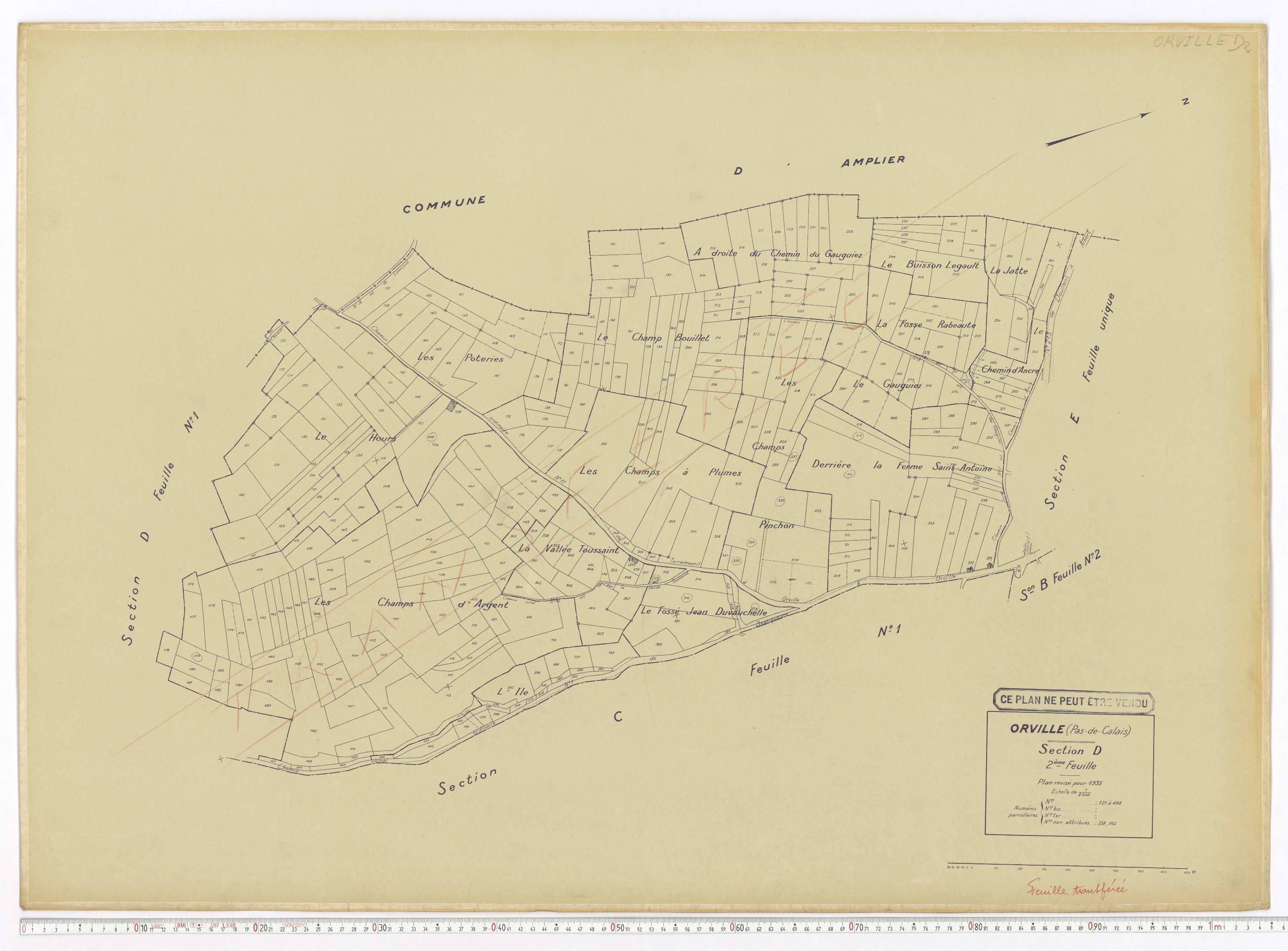 Orville - Section D, feuille 2.