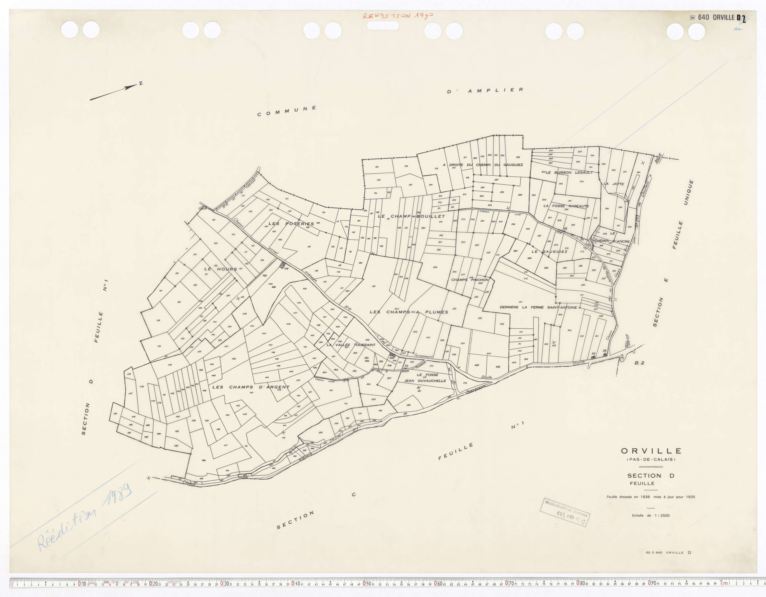 Orville - Section D, feuille 2.