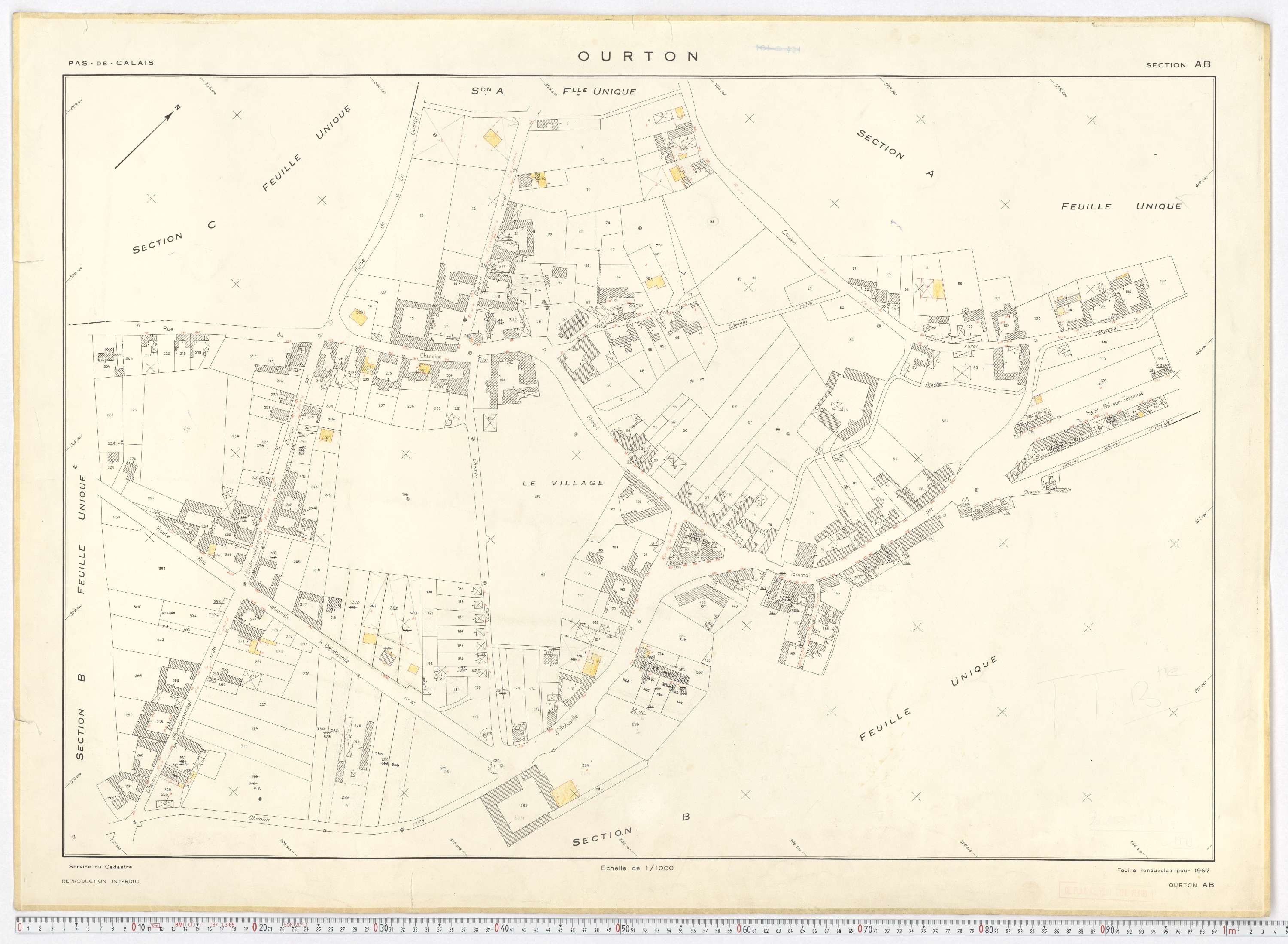 Ourton - Section AB.
