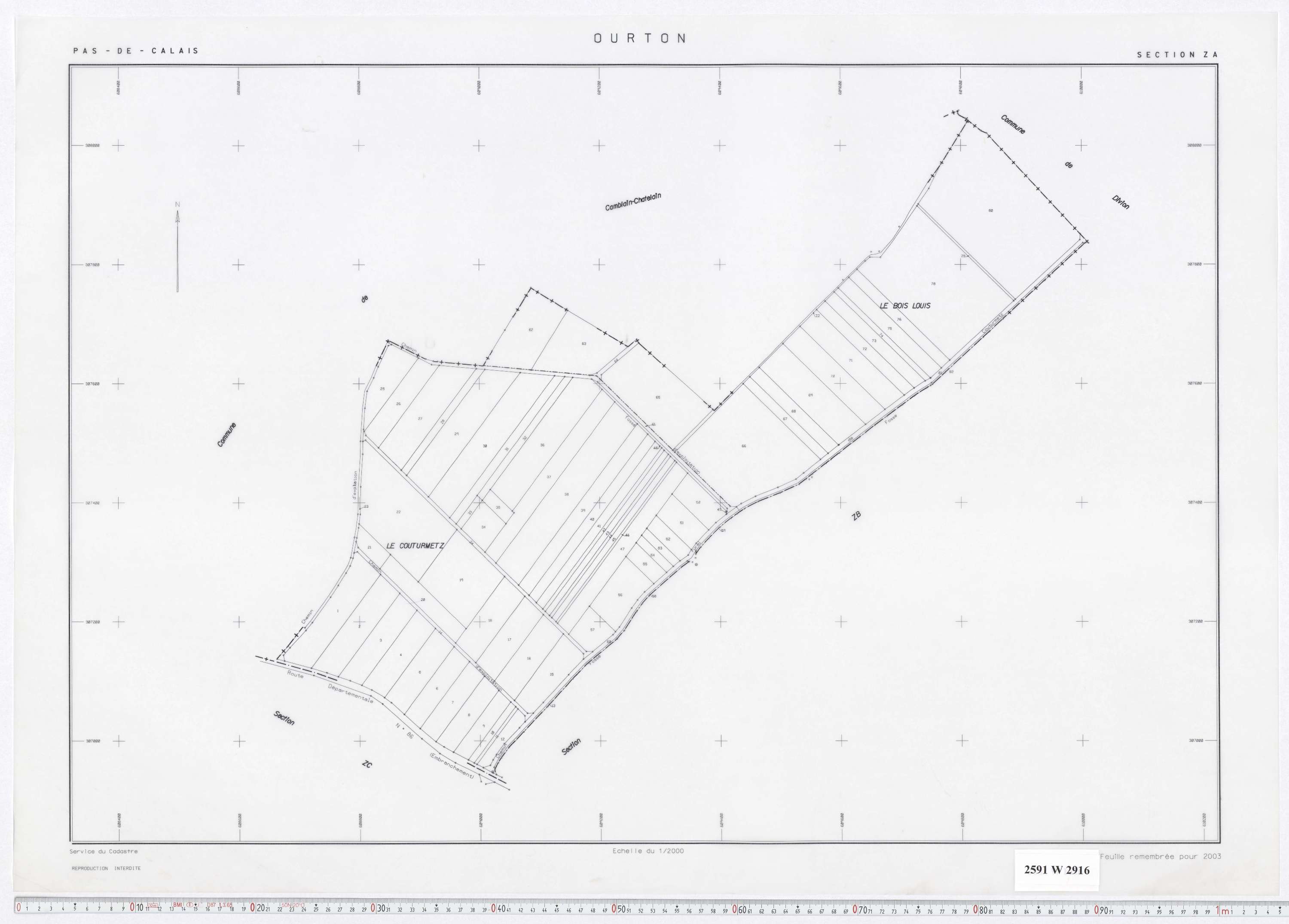 Ourton - Section ZA.