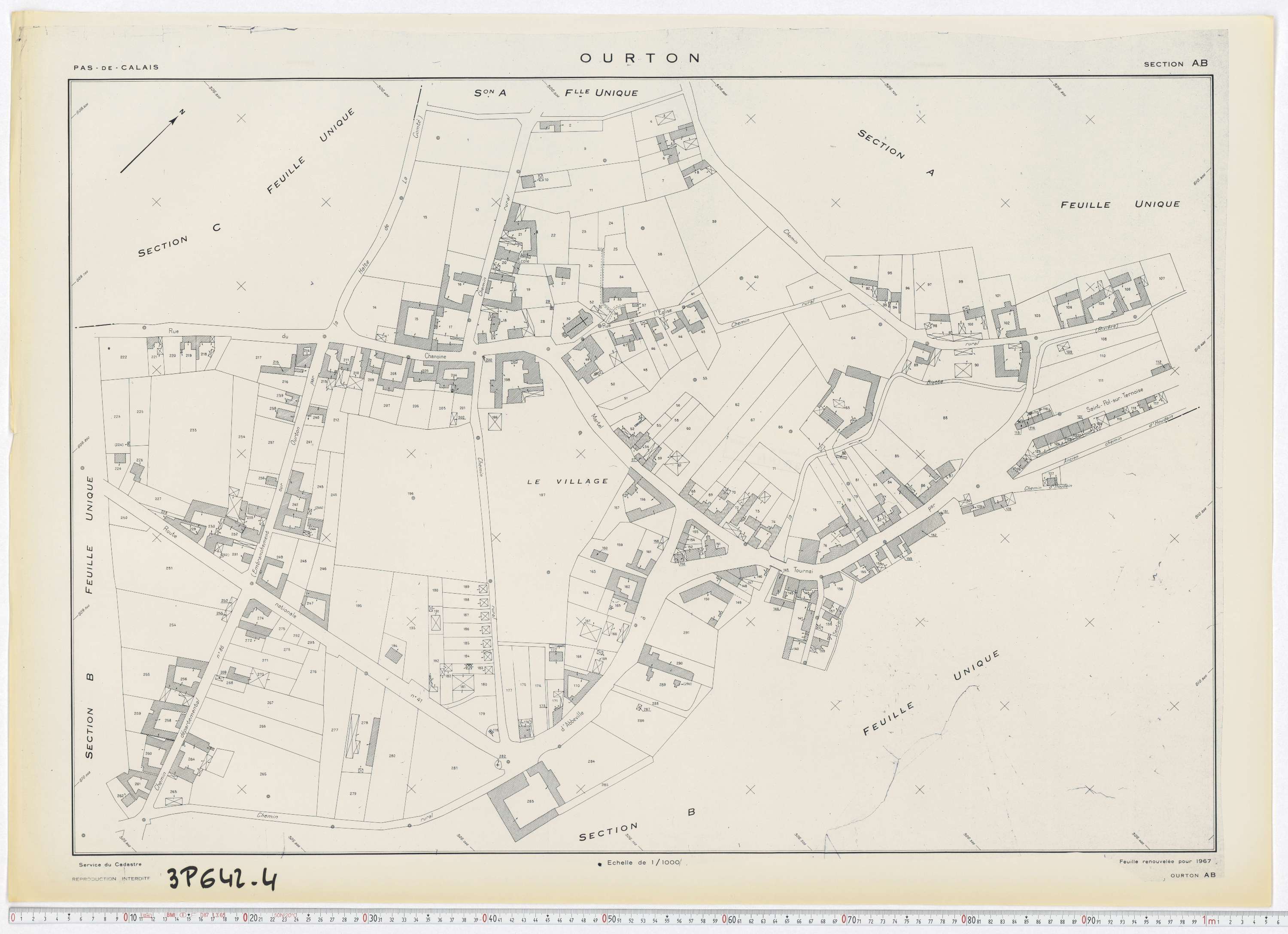 Ourton - Section AB.
