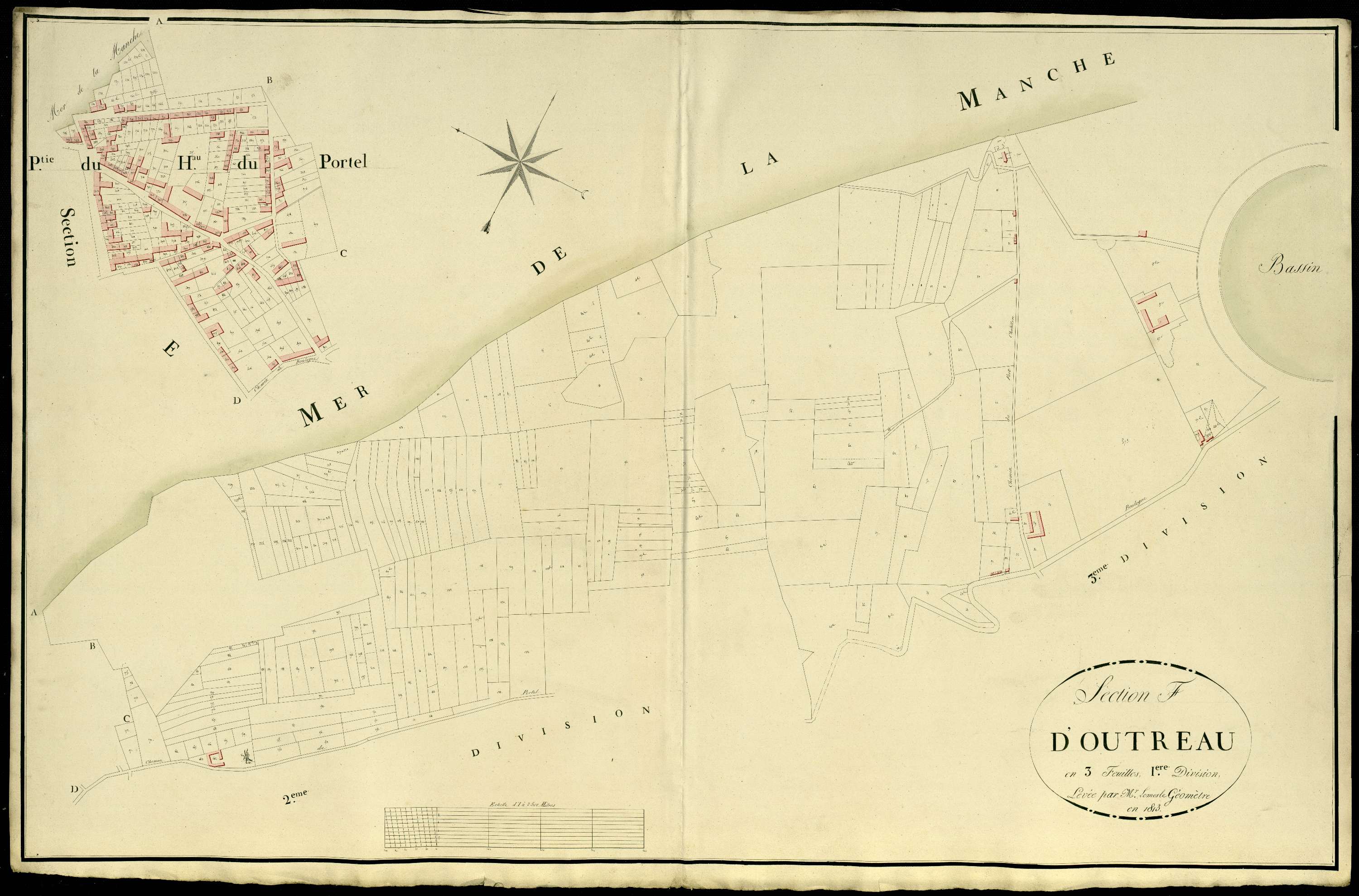 Outreau - Section F, 1re feuille