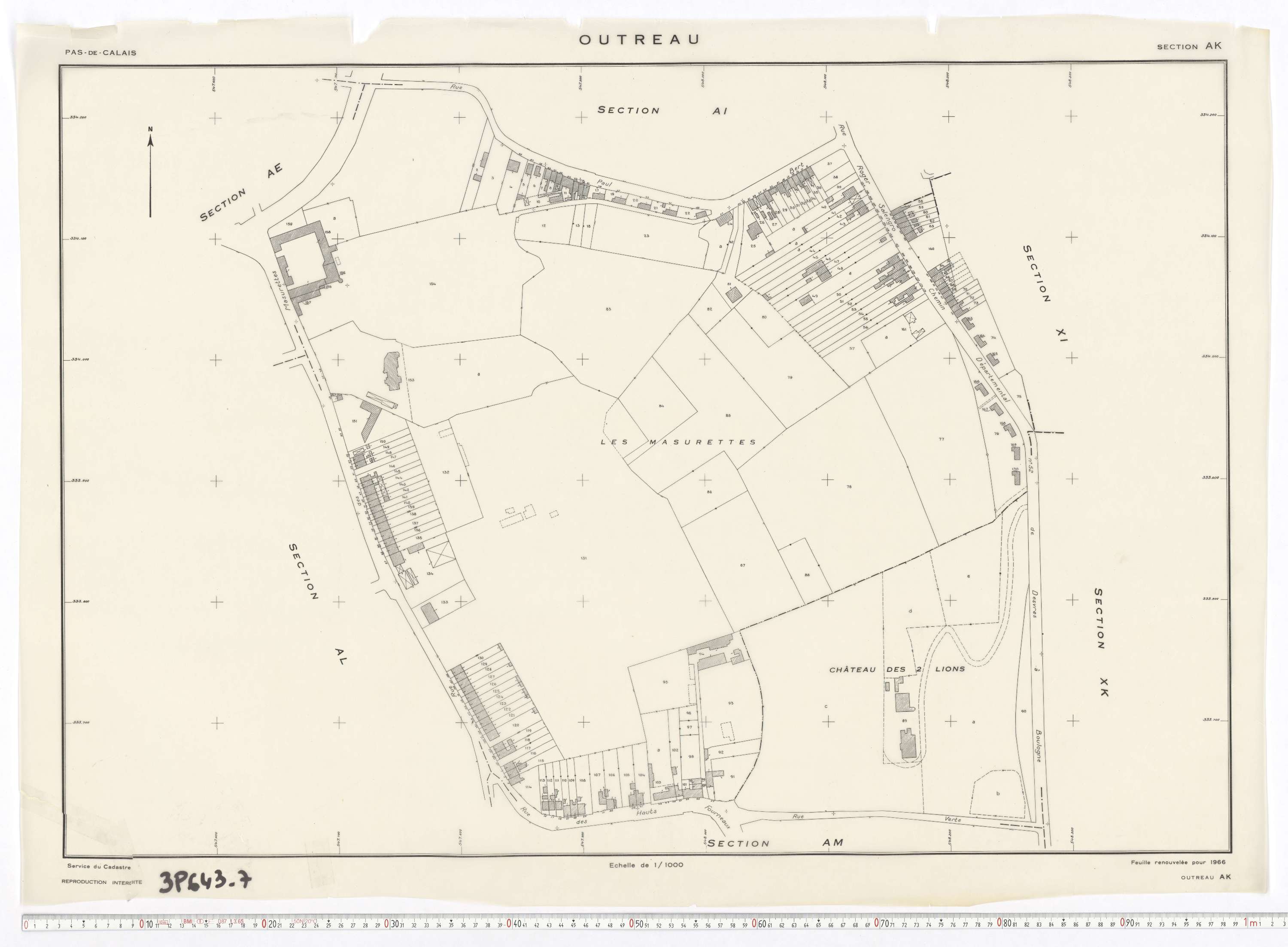 Outreau - Section AK.