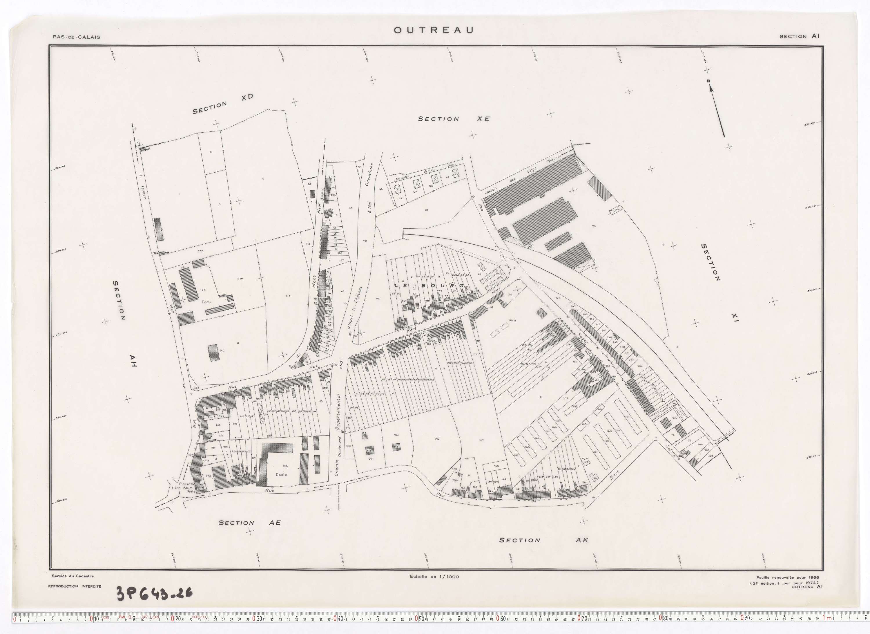 Outreau - Section AI.